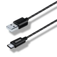 Cable Trenzado De Carga Y Sincronizacion Type-C A Usb Marca Isound