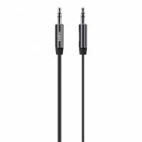 Cable Auxiliar Plano Con Plug 3.5 Color Negro - Belkin