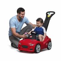 Montable Deportivo Paseo Silencioso Rojo/automovil/step2