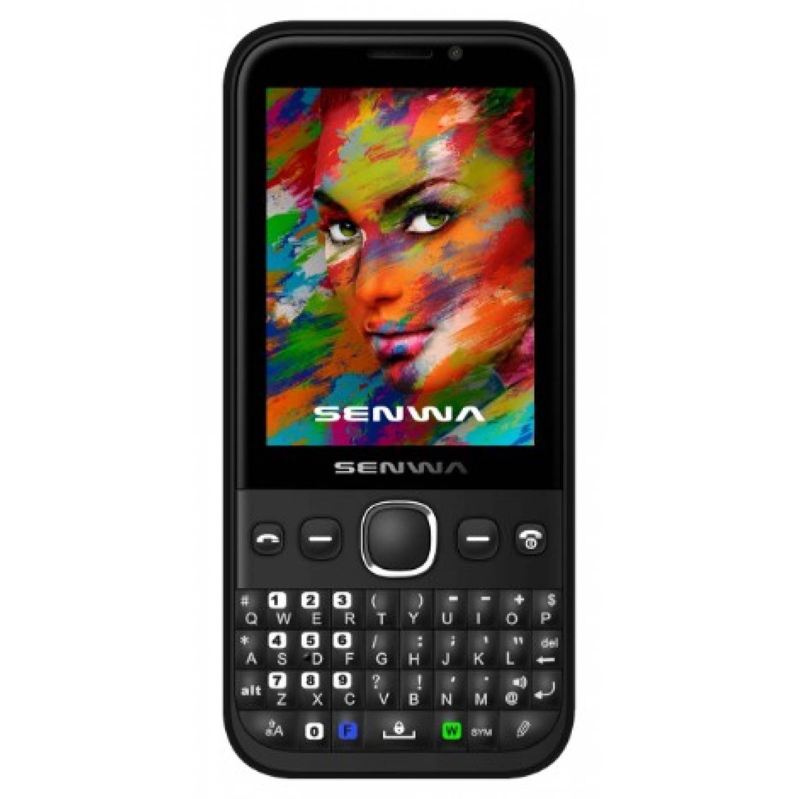 Celular  SENWA 3G SQ380 DYNAMIC PLUS Color NEGRO/NARANJA Telcel