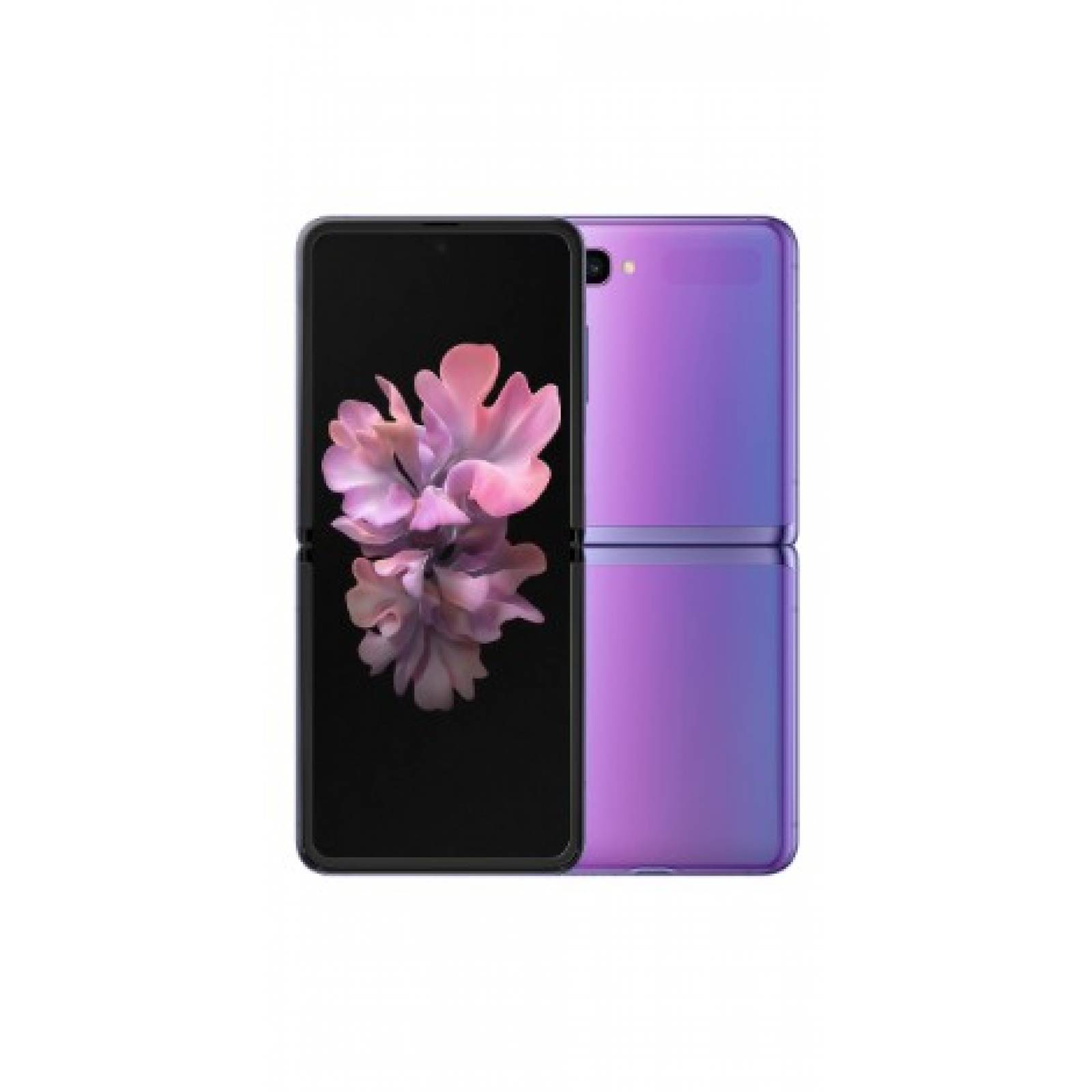 Celular SAMSUNG LTE SM-F700F GALAXY Z FLIP Color MORADO Telcel