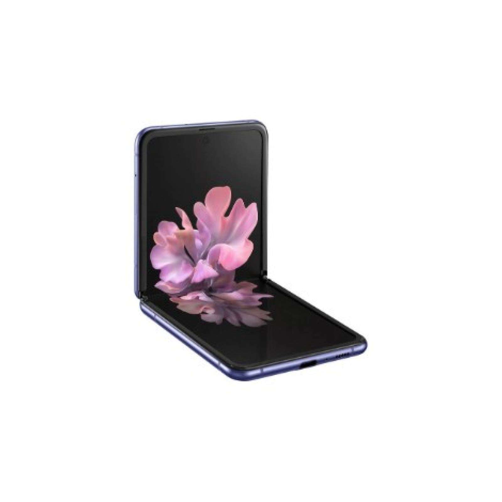 Celular SAMSUNG LTE SM-F700F GALAXY Z FLIP Color MORADO Telcel