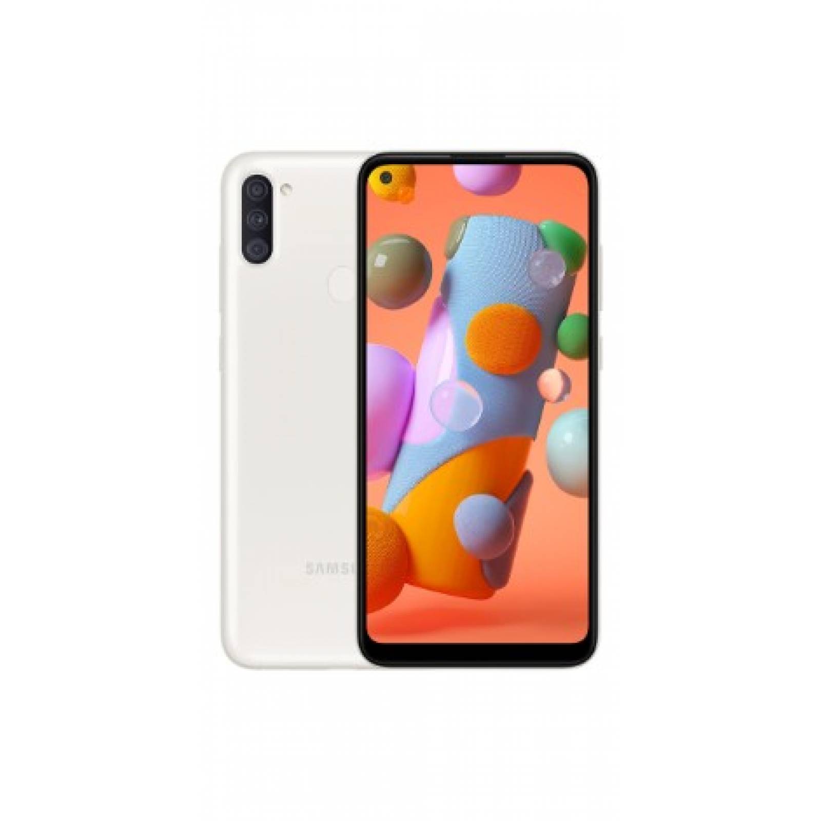Celular SAMSUNG LTE SM-A115M GALAXY A11 Color BLANCO Telcel