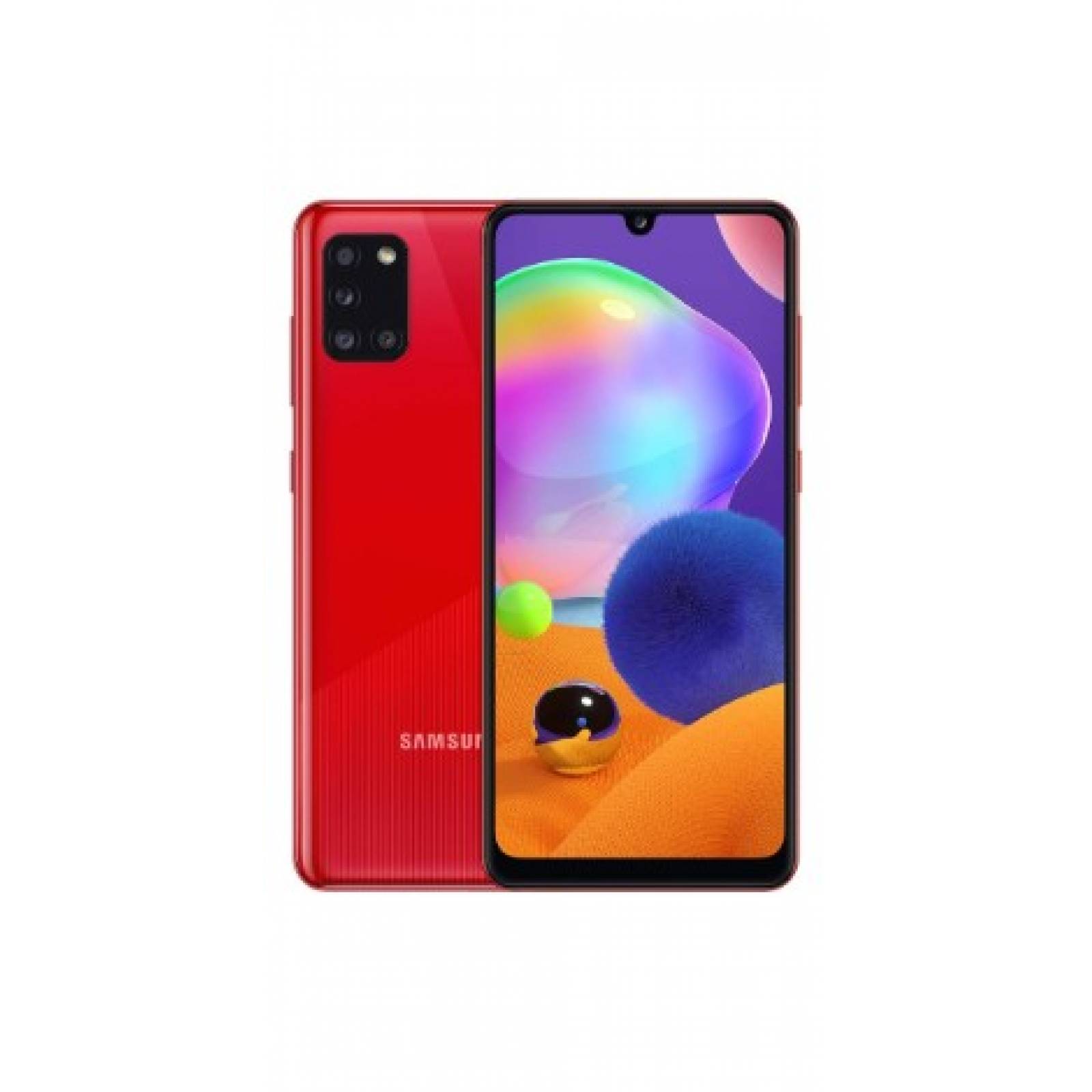 Celular SAMSUNG LTE SM-A315G GLXY A31 Color ROJO Telcel