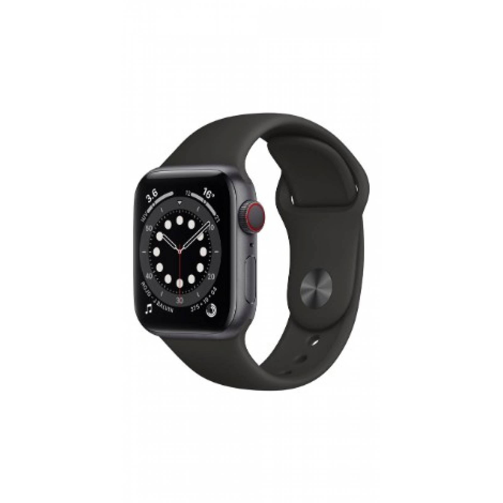 APPLE WATCH SERIE 6 44 MM Color NEGRO  Telcel