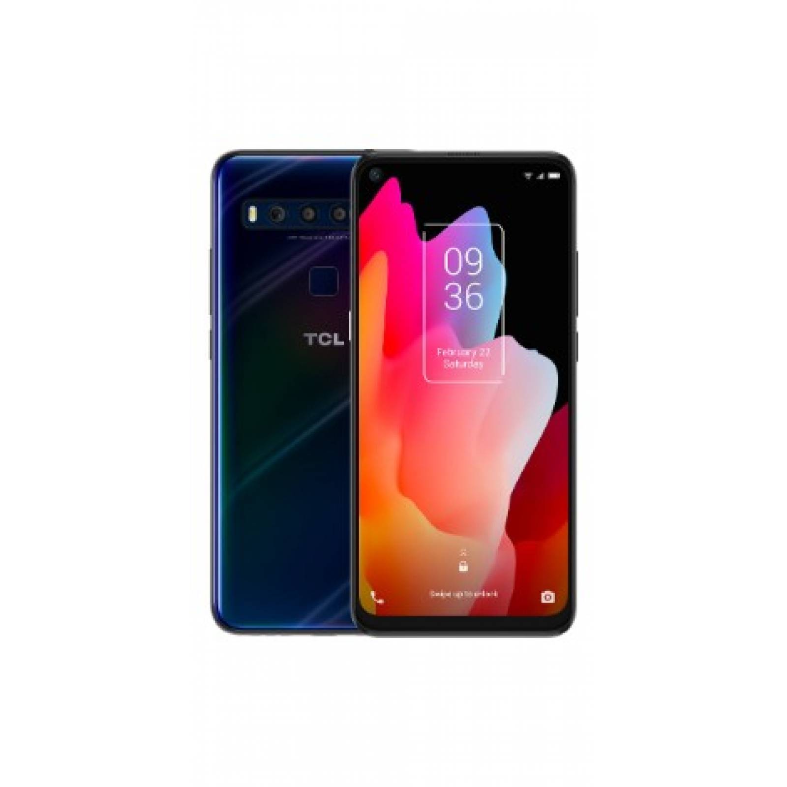 Celular TCL LTE T770B 10L 256GB Color AZUL Telcel y de regalo un TCL LTE T766A 10 SE 64GB