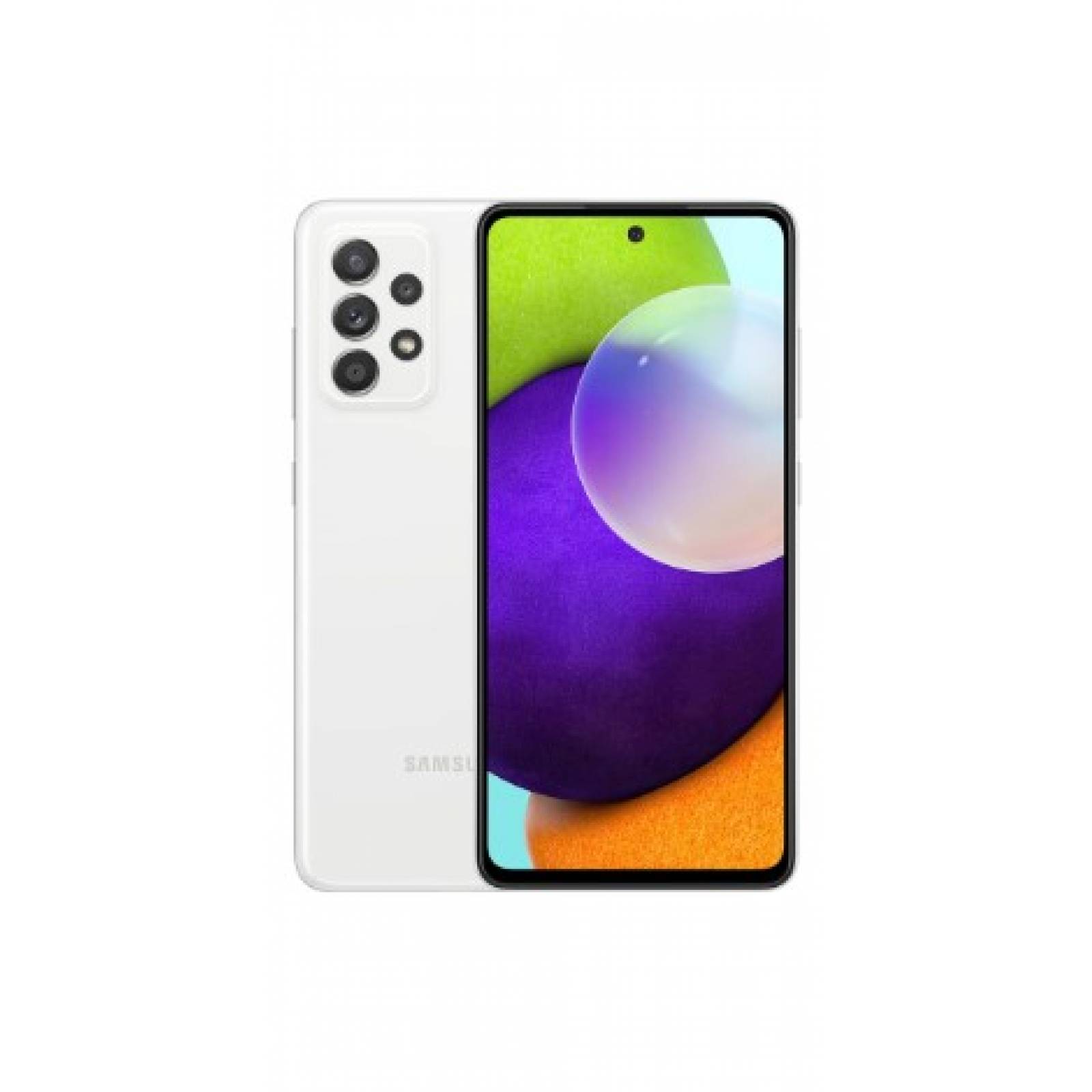 Celular SAMSUNG LTE SM-A525M GALAXY A52 Color BLANCO Telcel