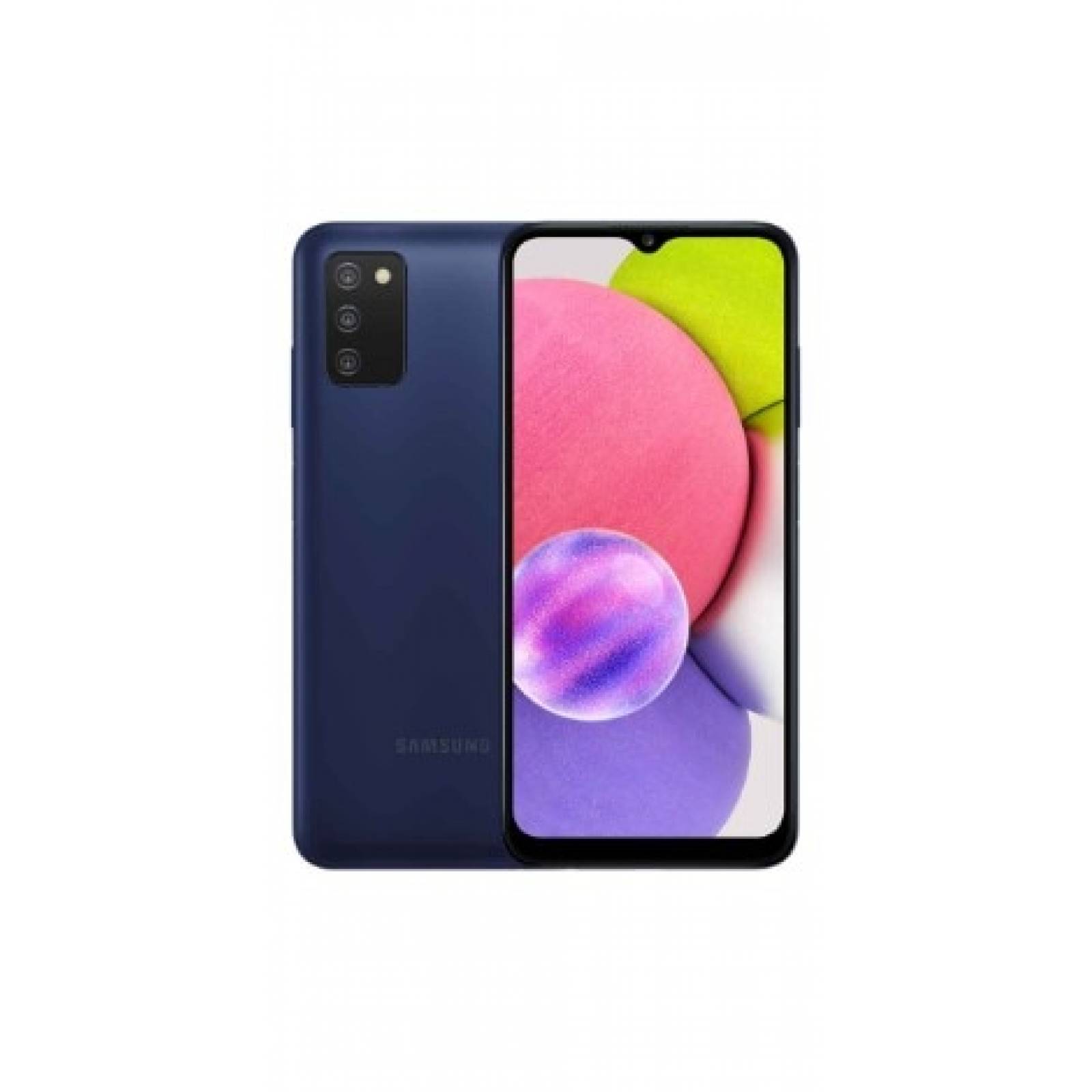 Celular SAMSUNG LTE SM-A037M GALAXY A03S AZUL Telcel
