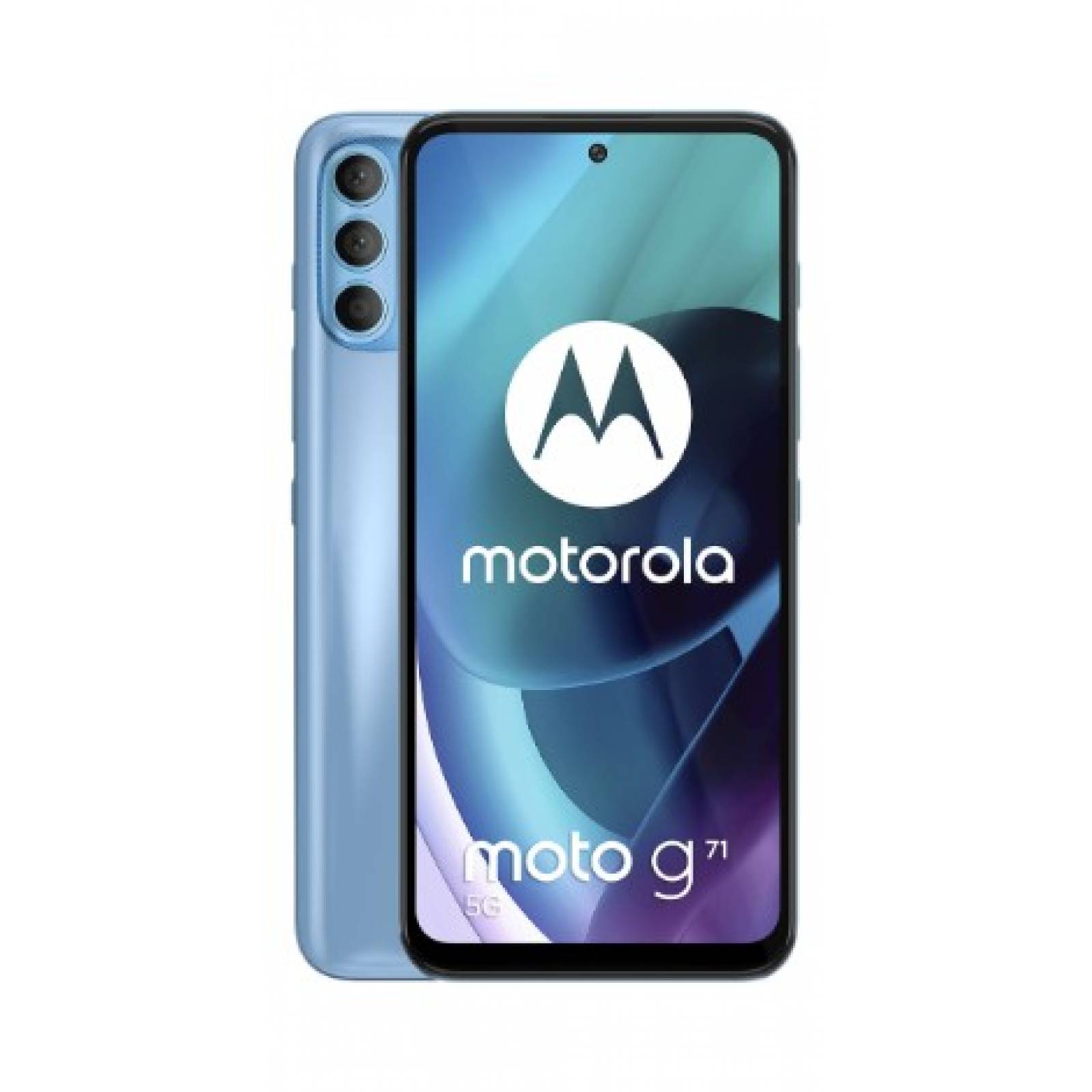CELULAR MOTOROLA 4.5G XT2169-1 G71 5G AZUL KIT TELCEL