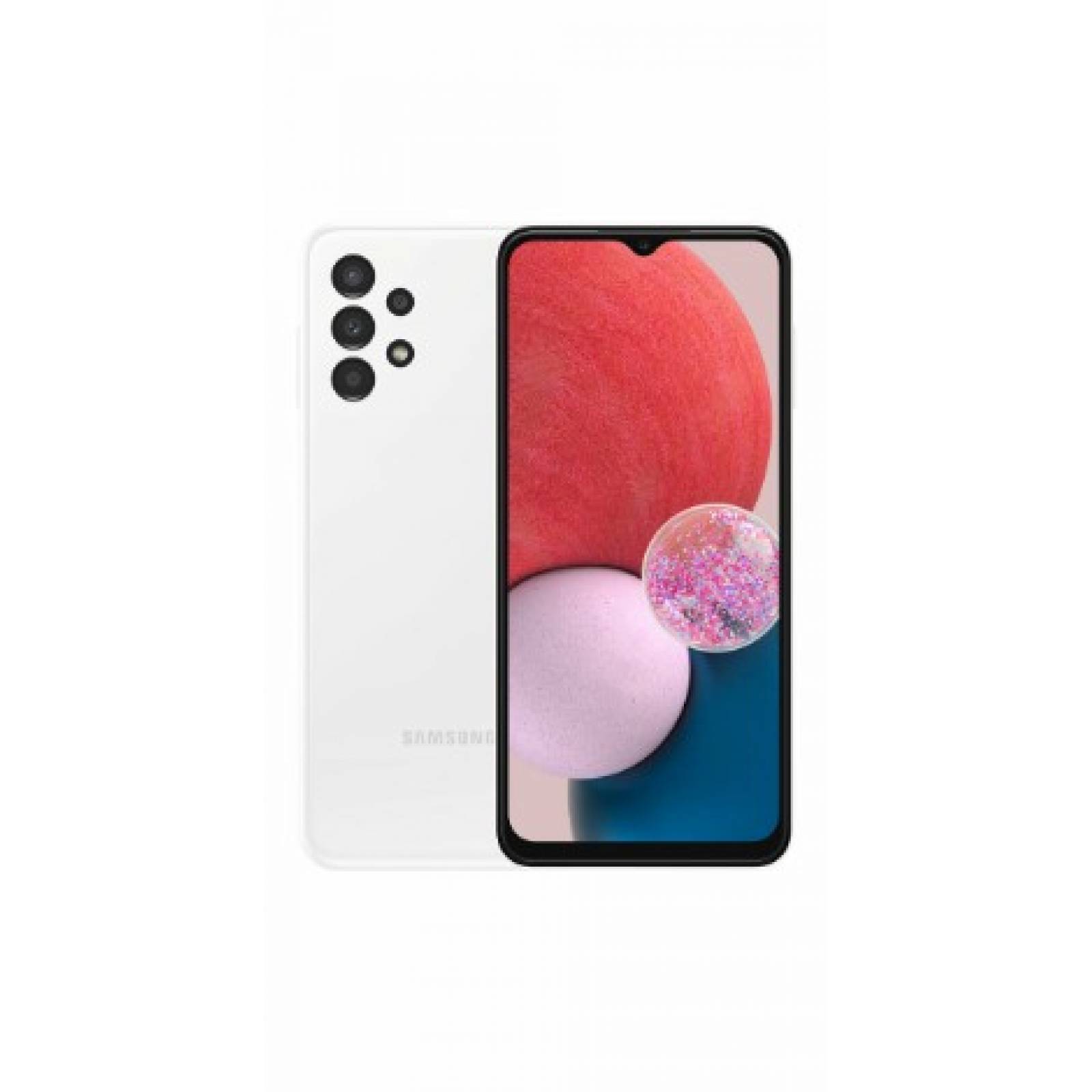 CELULAR SAMSUNG 4G SM-A135M GXY A13 BLANCO KIT TELCEL