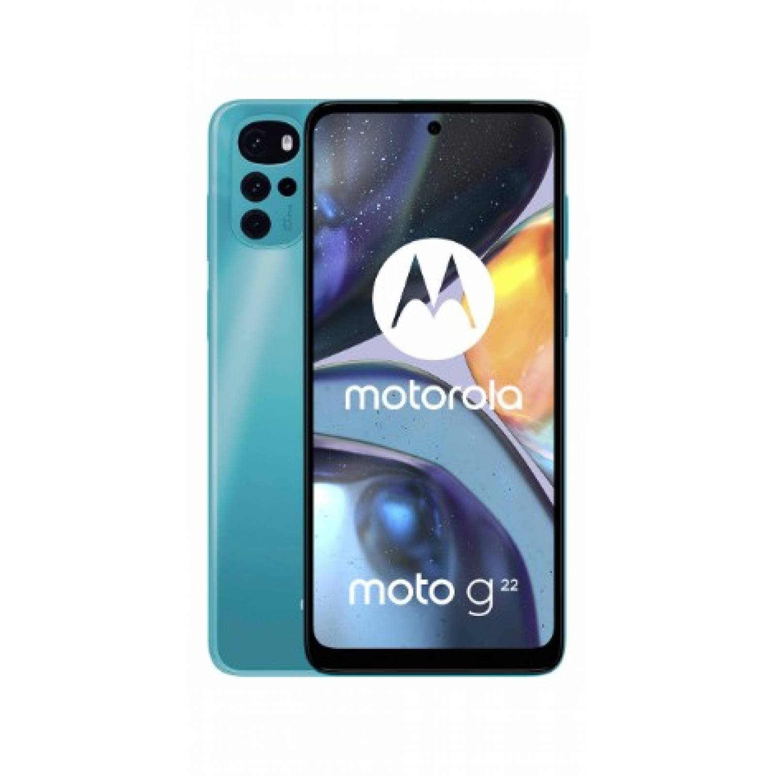 CELULAR MOTOROLA 4G XT2231-5 G22 AZUL KIT TELCEL