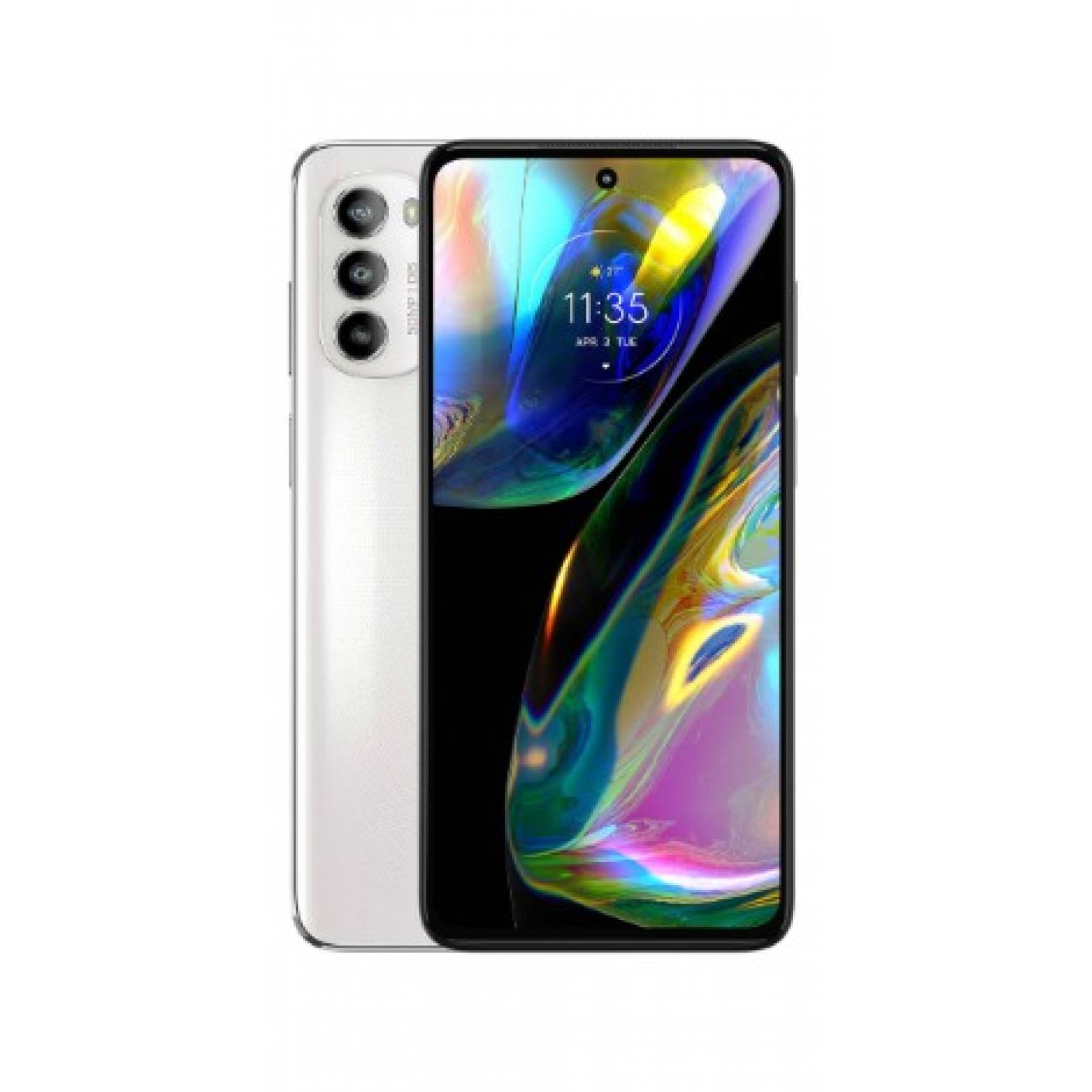CELULAR MOTOROLA 5G XT2225-1 G82 BLANCO KIT TELCEL