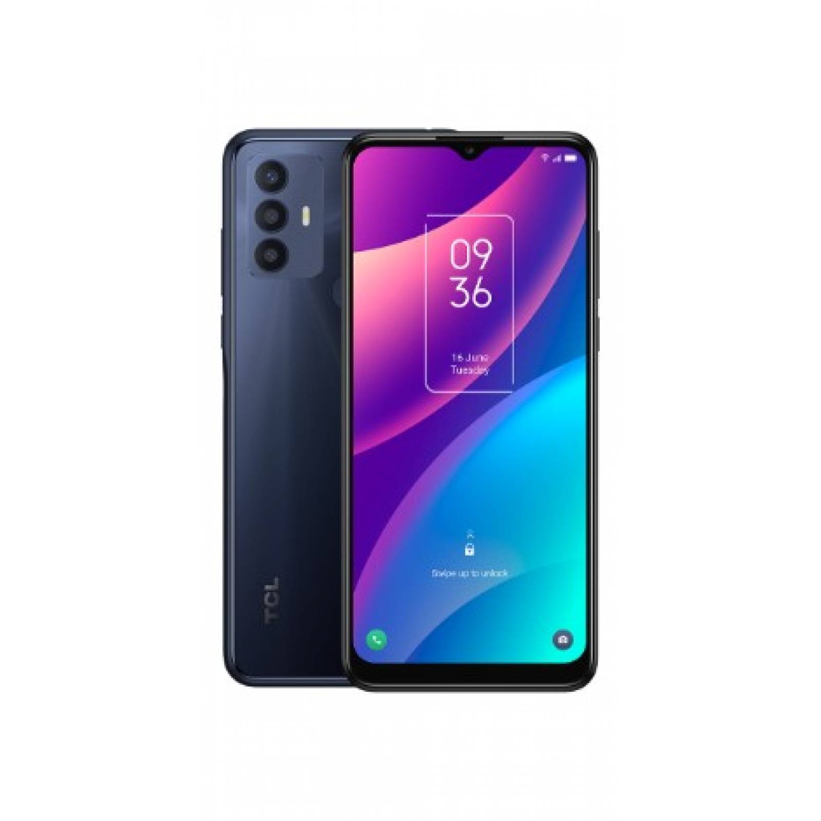 CELULAR TCL 4G 6165A 30 SE 64GB AZUL IU TELCEL