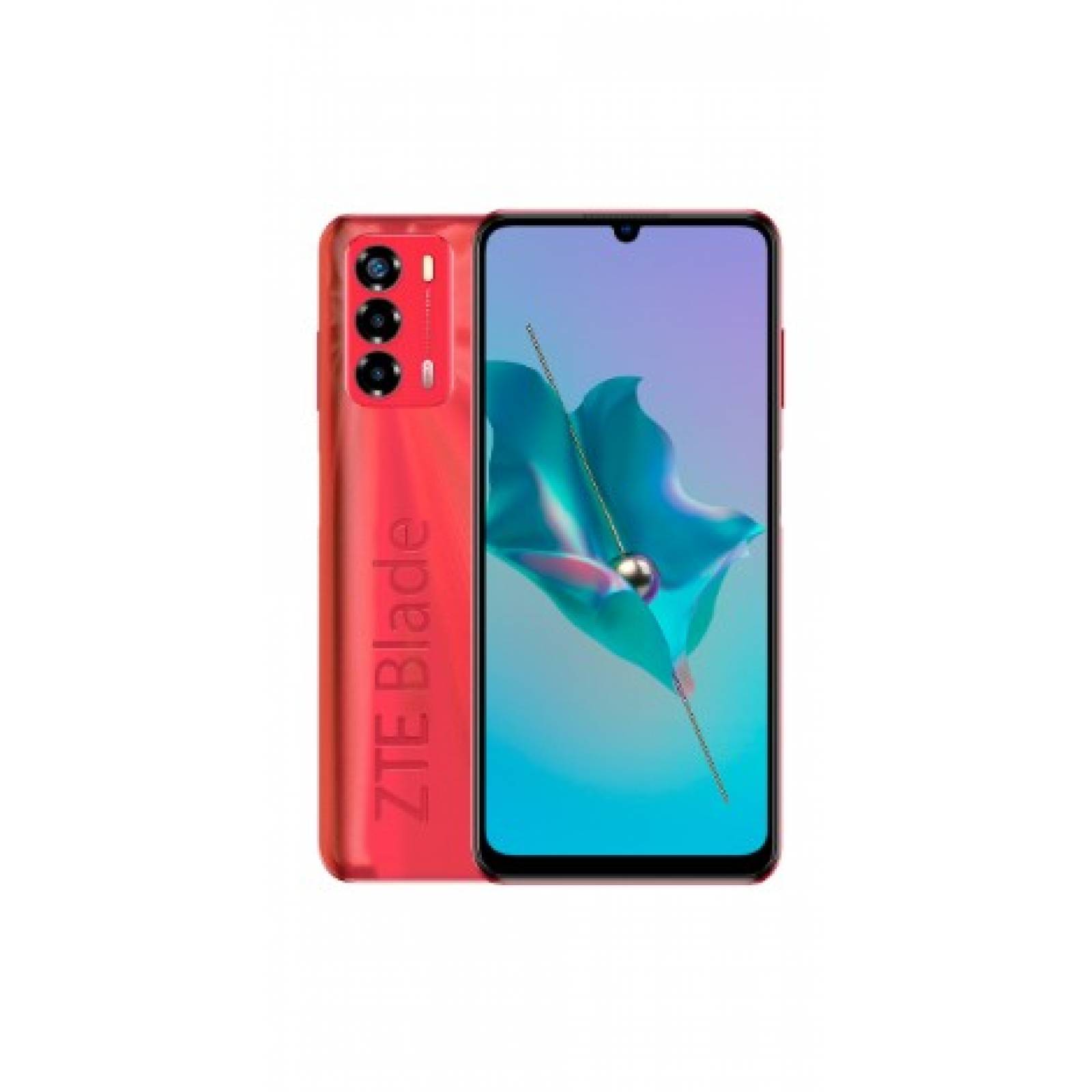 CELULAR ZTE 4G 8045 BLADE V40 VITA ROJO KIT TELCEL