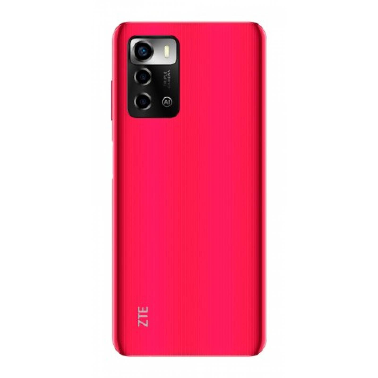 CELULAR ZTE 4G A7040 BLADE V40 SMART ROJO KIT TELCEL