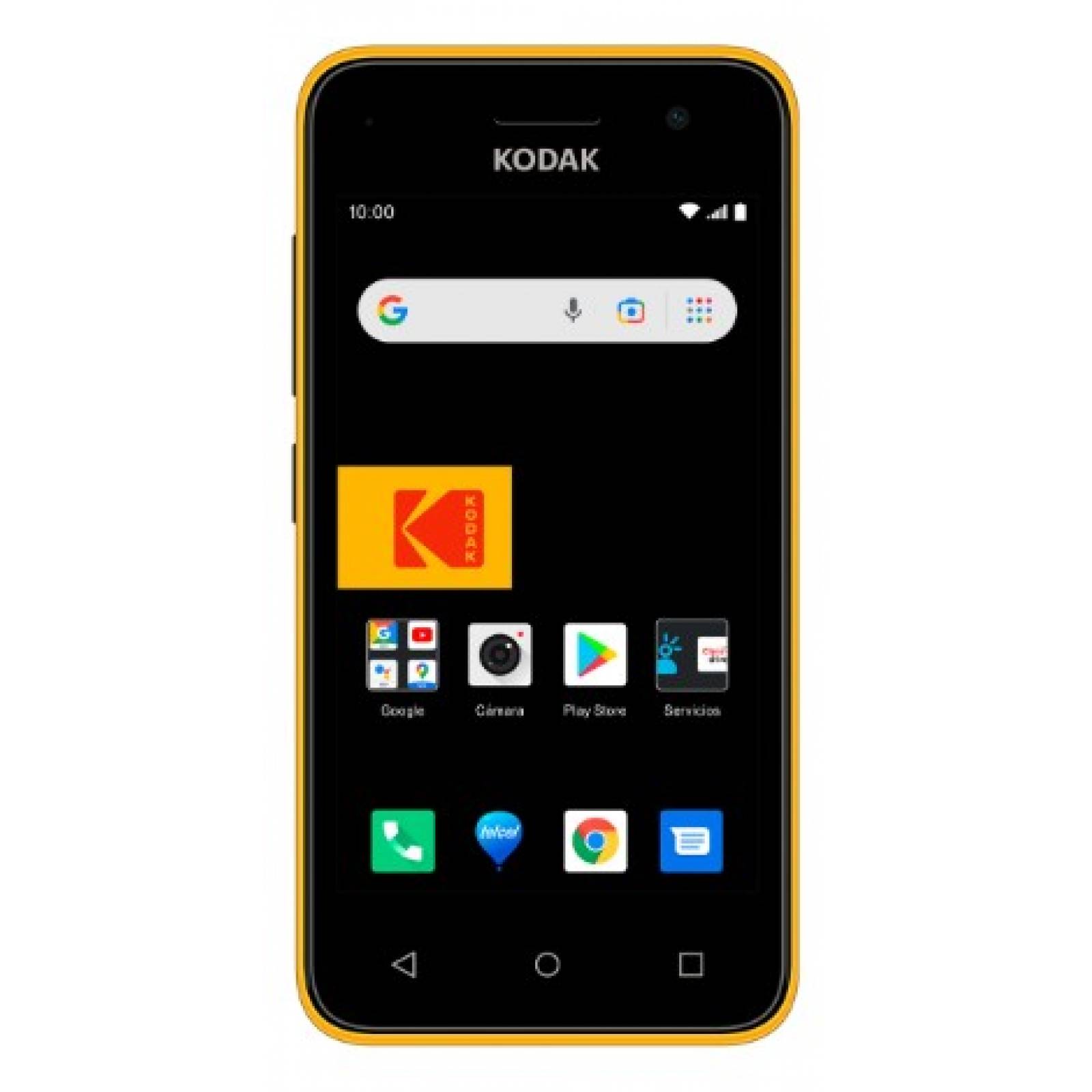 CELULAR KODAK 3-G SEREN D40 NEGRO AMARILLO IU TELCEL