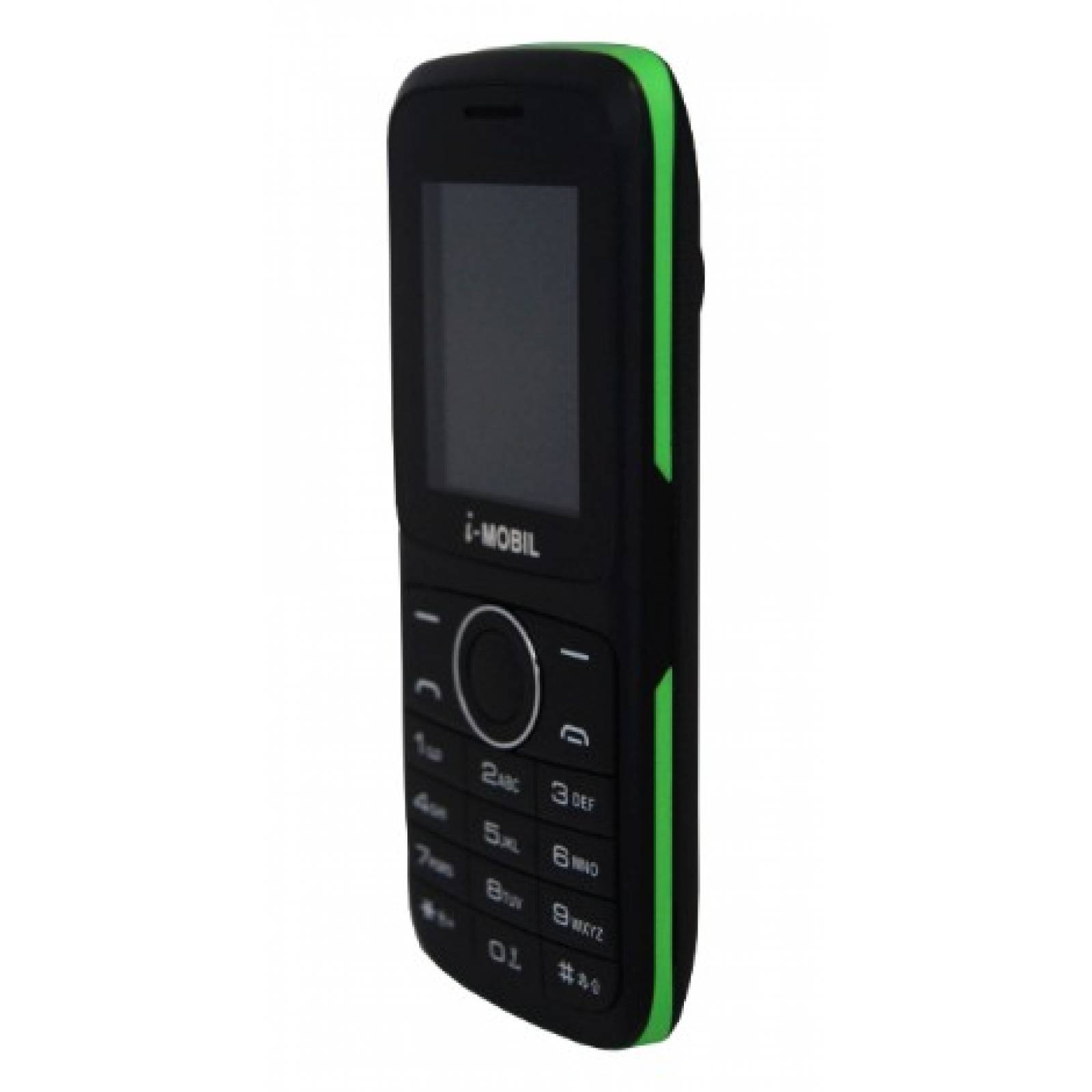 CELULAR I MOBIL 3-G IM19 NEGRO/VERDE KIT TELCEL