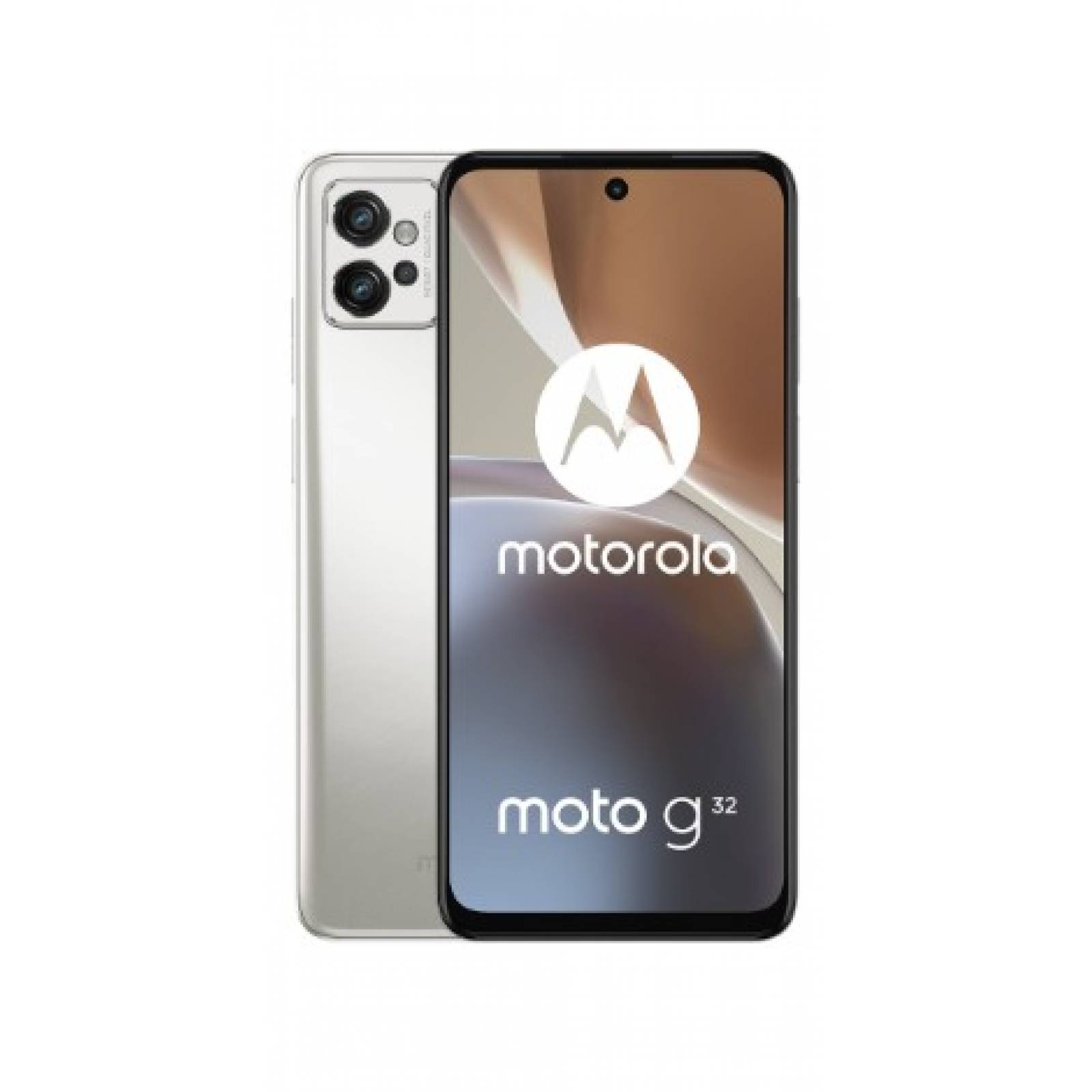 CELULAR MOTOROLA 4G XT2235-1 G32 PLATA KIT TELCEL