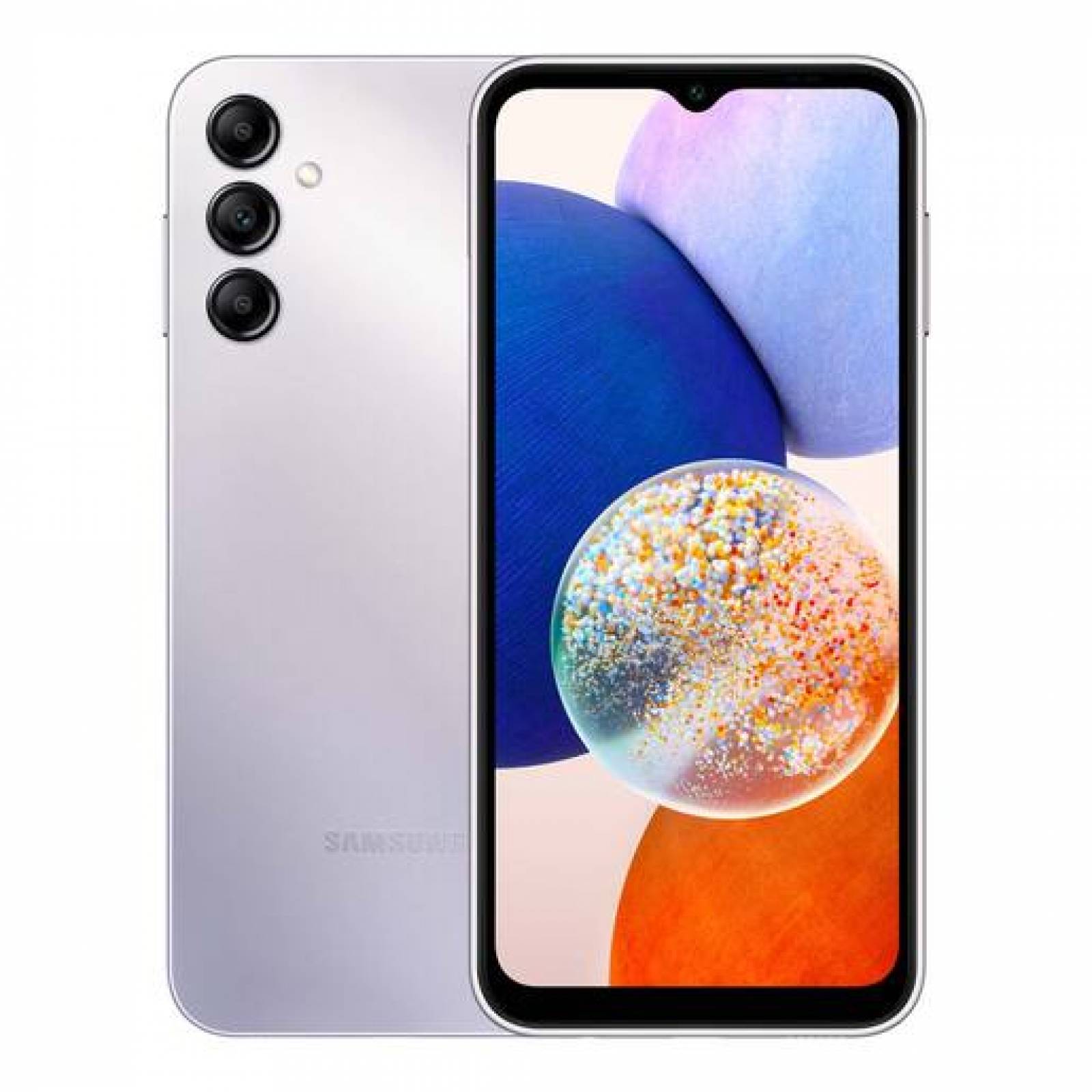 CELULAR SAMSUNG 5G SM-A146M A14 PLATA KIT TELCEL
