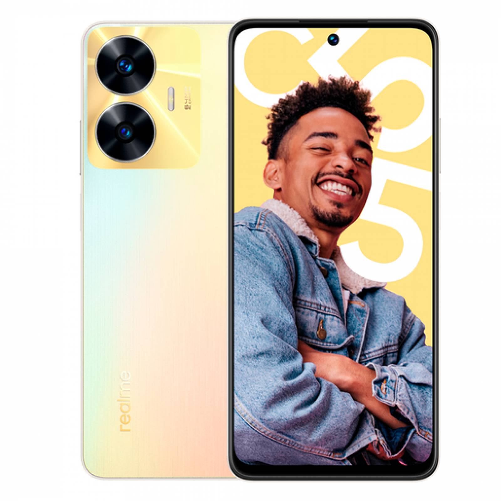 CELULAR REALME 4G RMX3710 C55 DORADO KIT TELCEL
