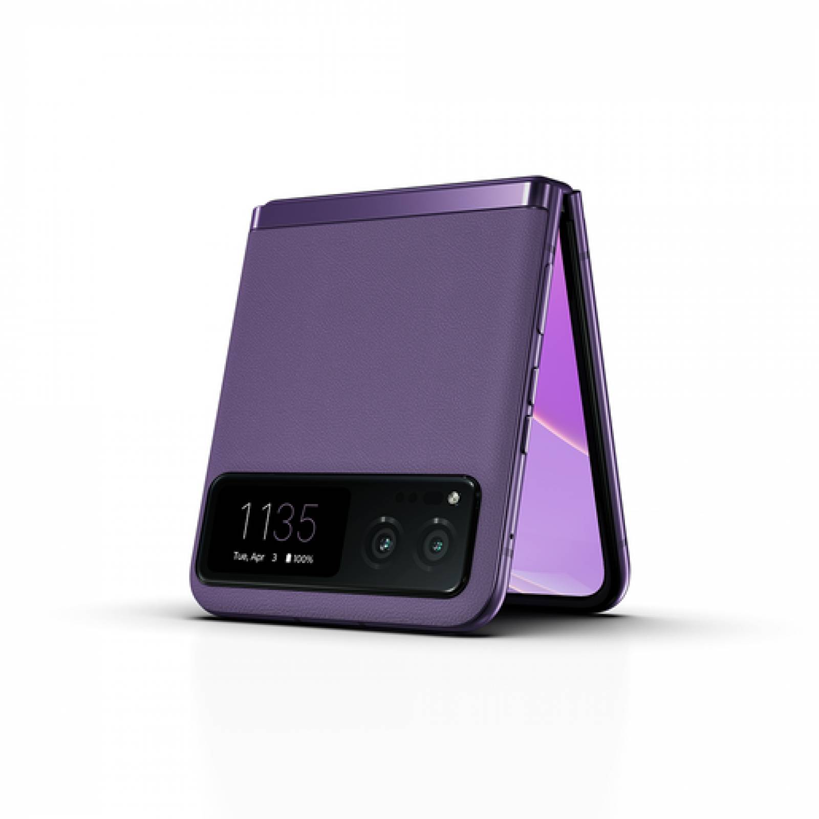 CELULAR MOTOROLA 5G XT2323-1 RAZR 40 MORADO KIT TELCEL