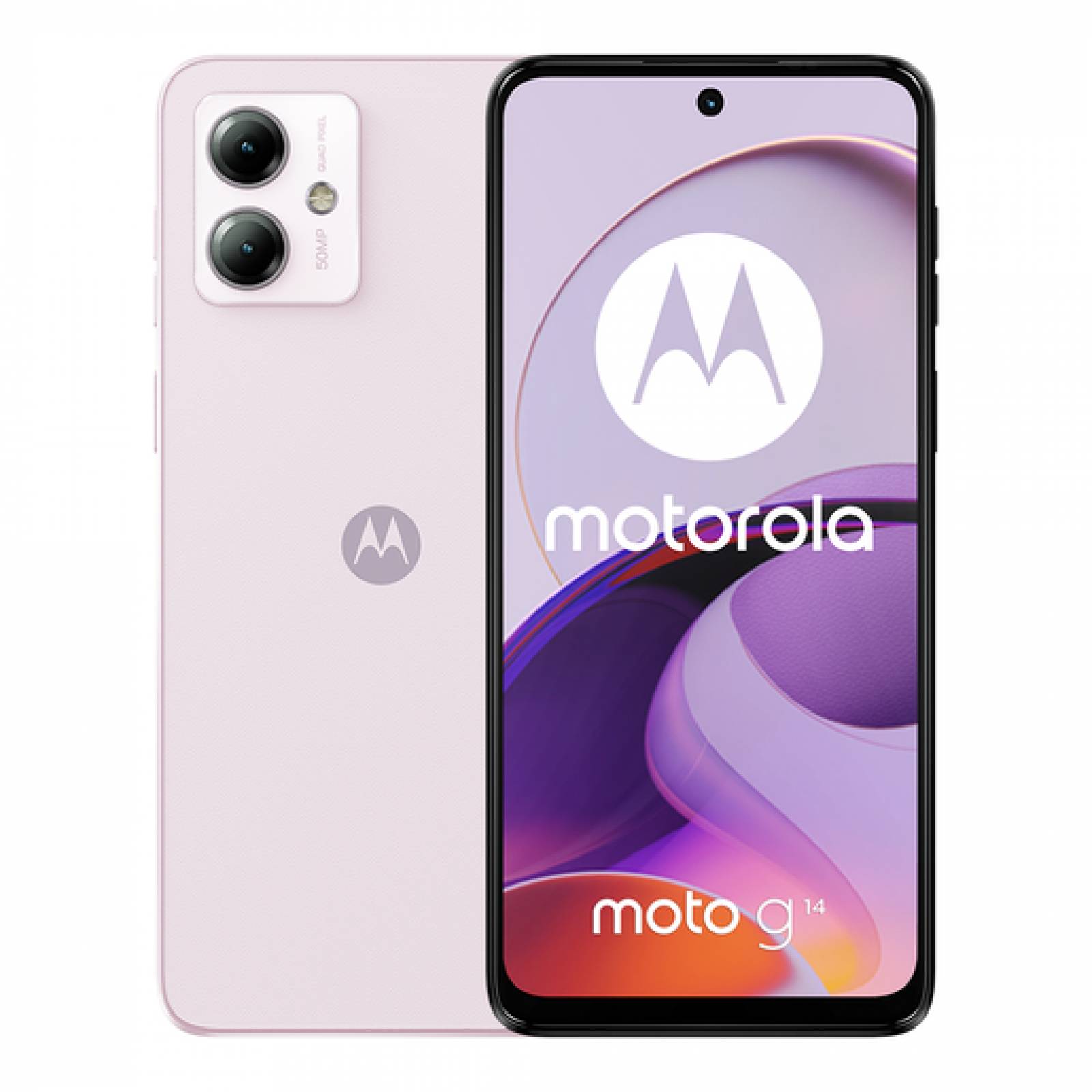 CELULAR MOTOROLA 4G XT2341-2 G14 LILA KIT TELCEL