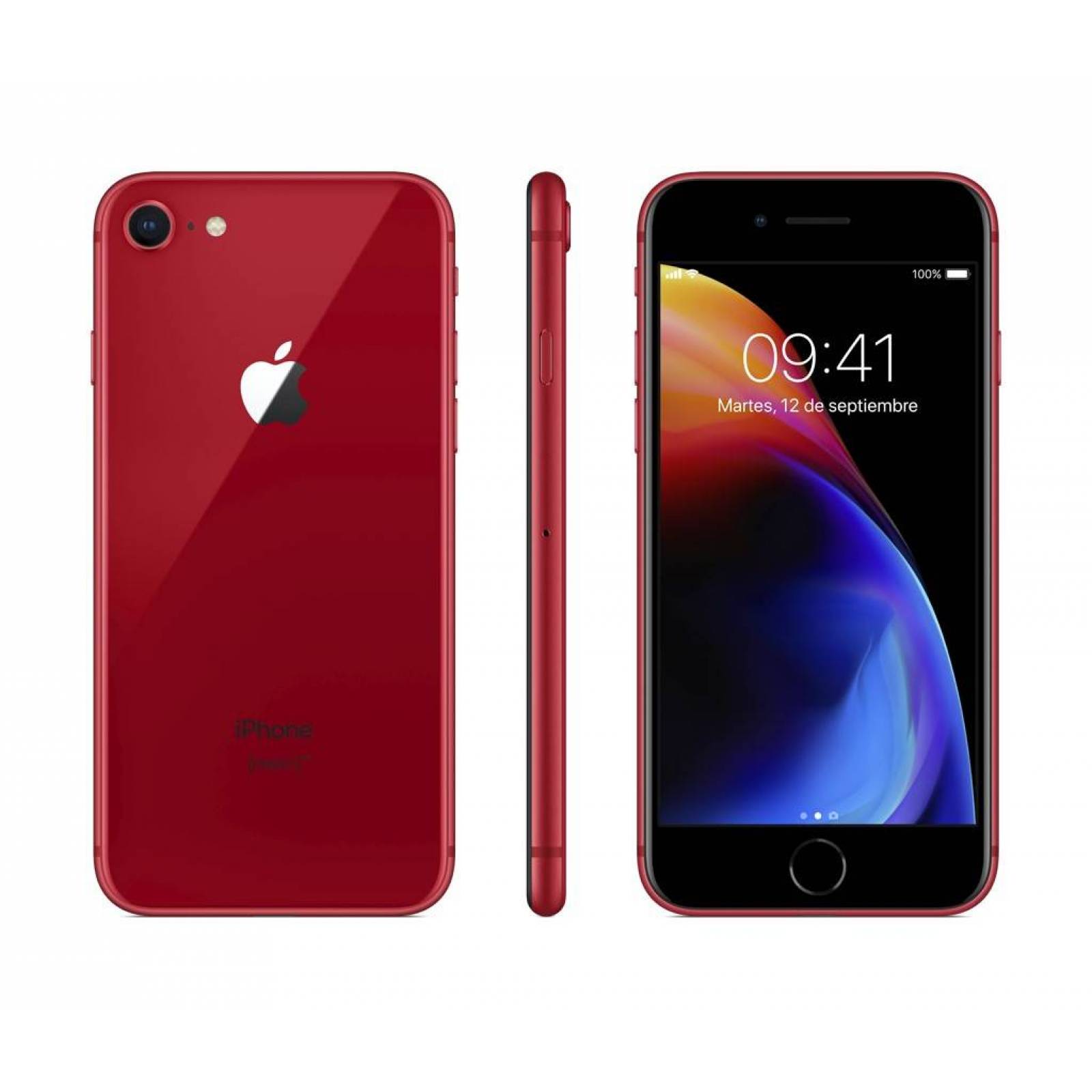 Celular APPLE IPHONE 8 RED 64GB (Telcel)