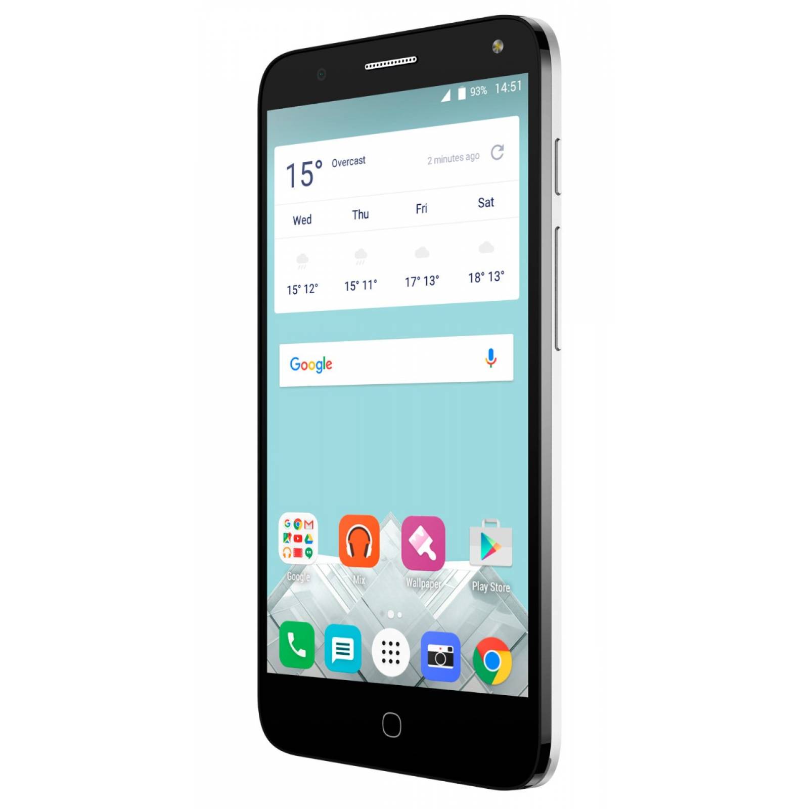 Celular ALCATEL LTE 5056A POP 4+ PLATA Telcel