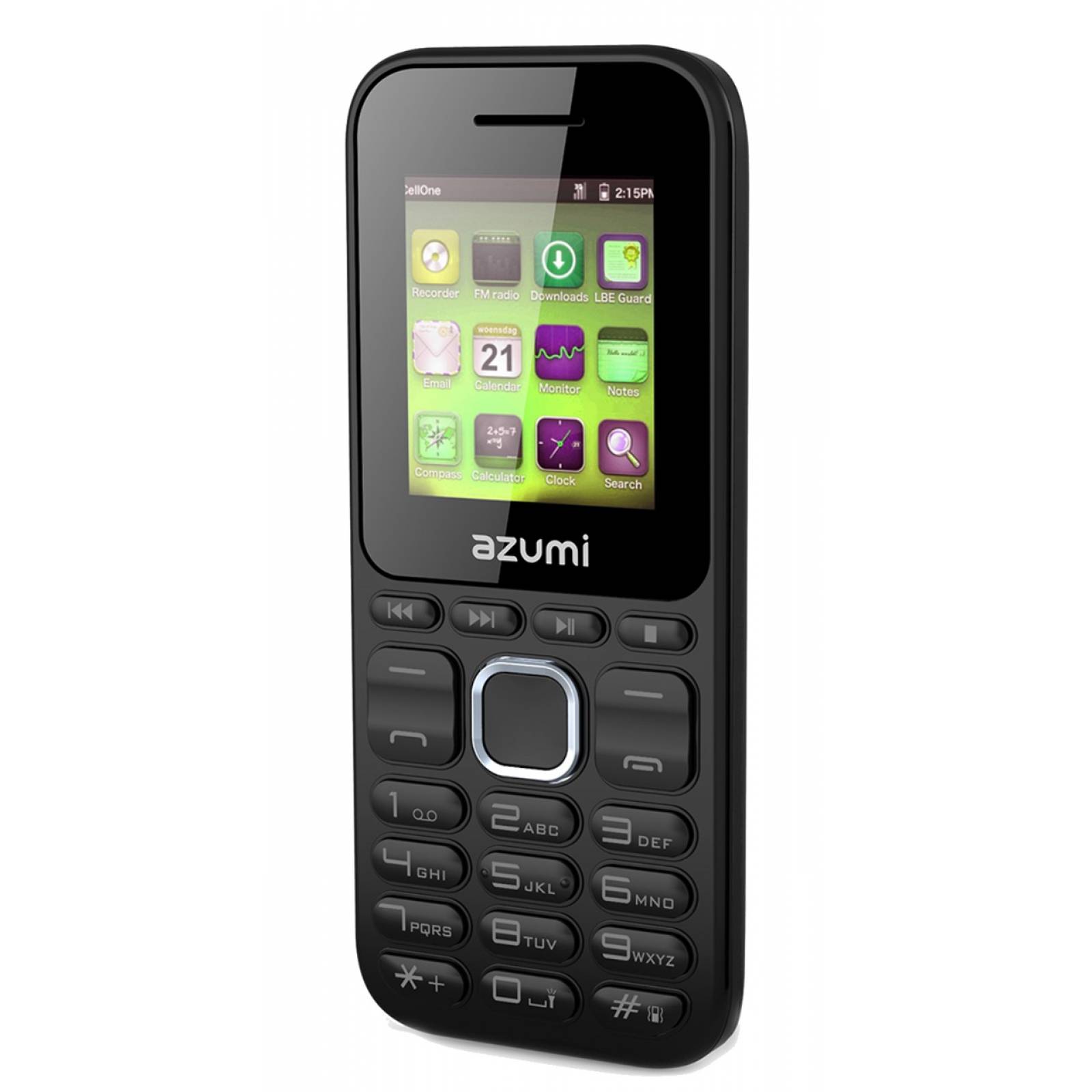Celular AZUMI GSM L2 Z NEGRO Telcel