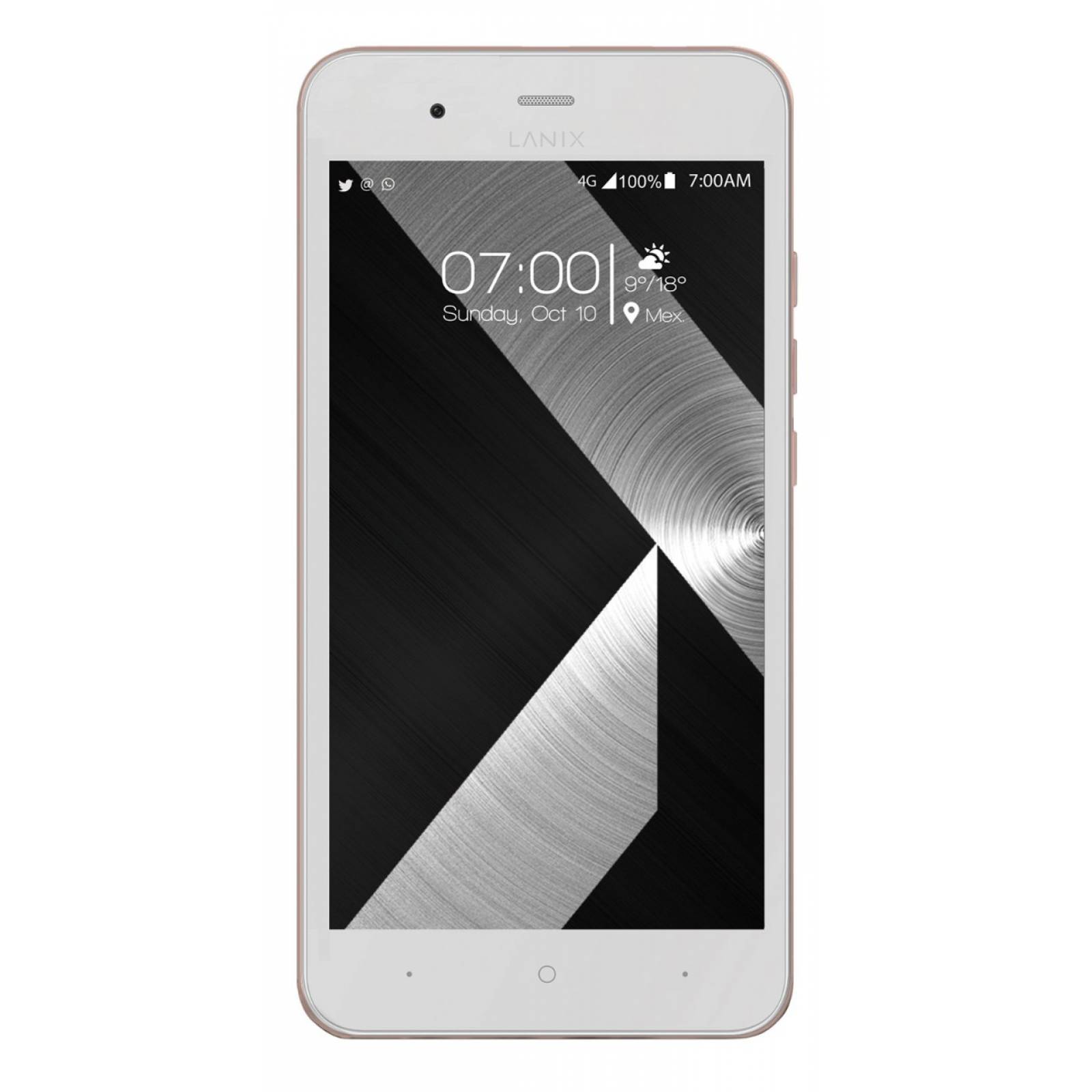 Celular LANIX LTE ILIUM L620 ROSA DORADO Telcel