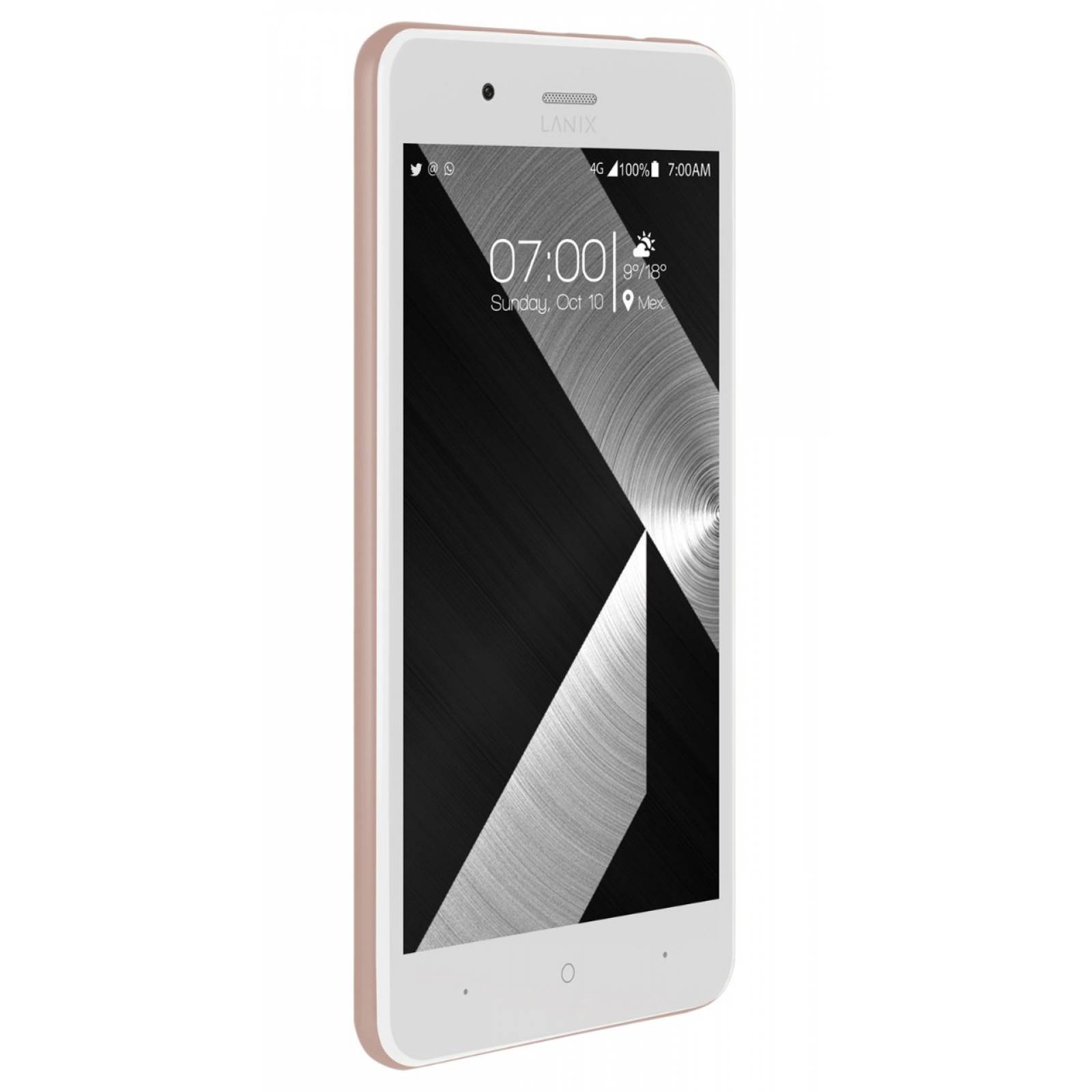 Celular LANIX LTE ILIUM L620 ROSA DORADO Telcel