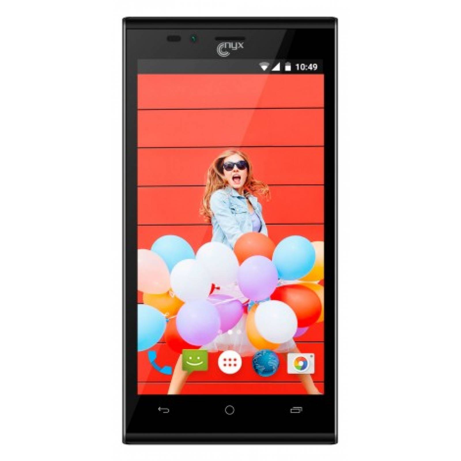 Celular NYX MOBILE LTE REX NEGRO Telcel