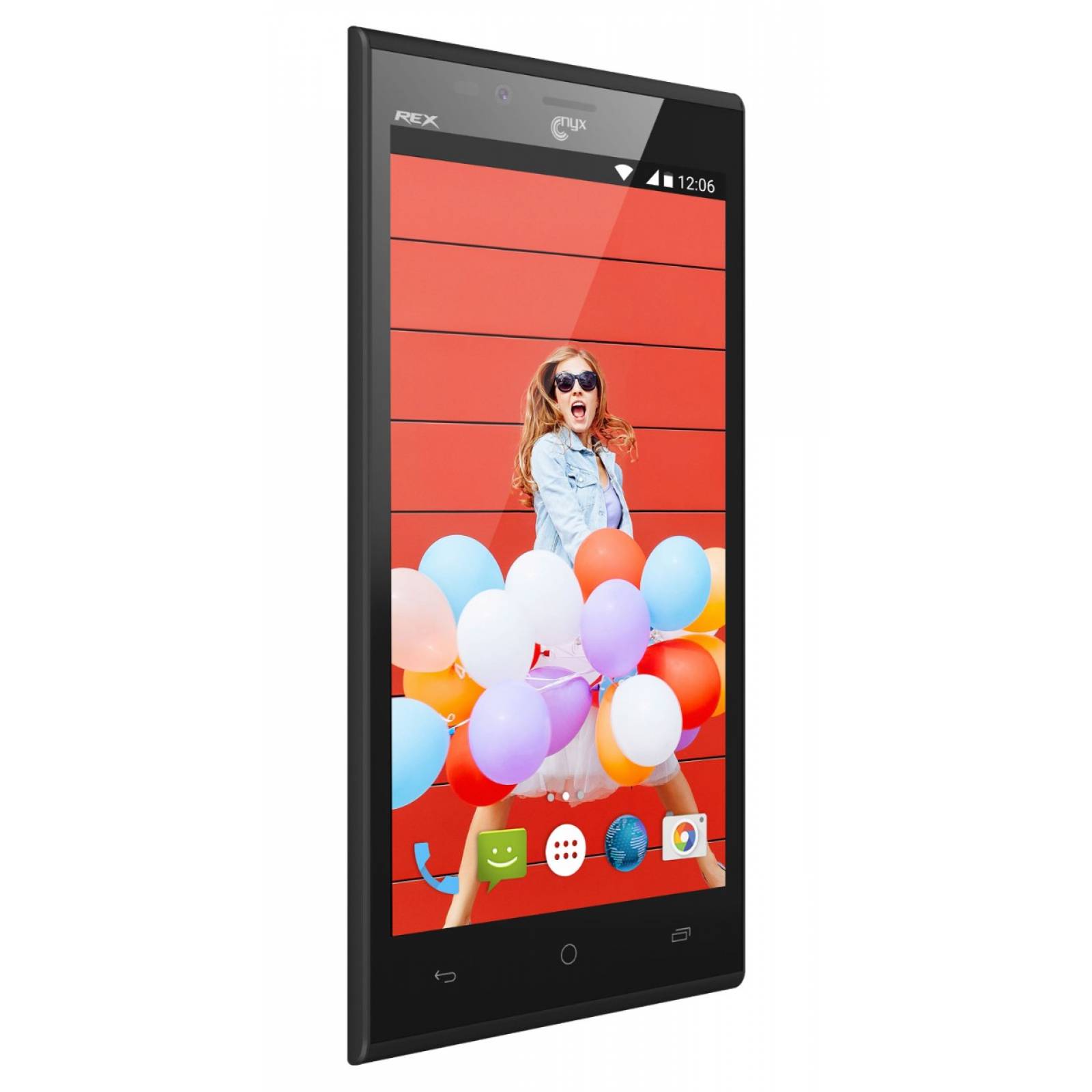 Celular NYX MOBILE LTE REX NEGRO Telcel