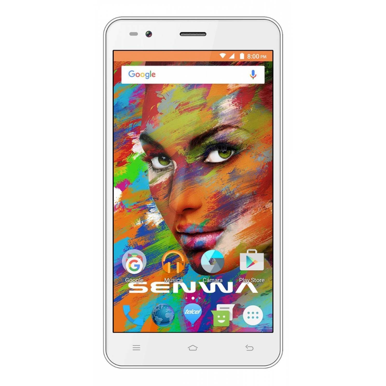 Celular SENWA 3G S6000  COLOSSUS Color DORADO Telcel