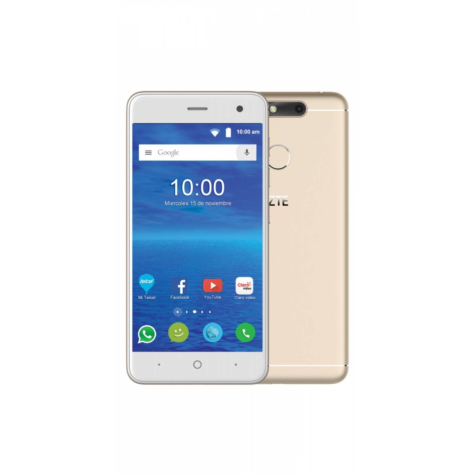 Celular ZTE LTE BLADE V8Q DORADO TELCEL