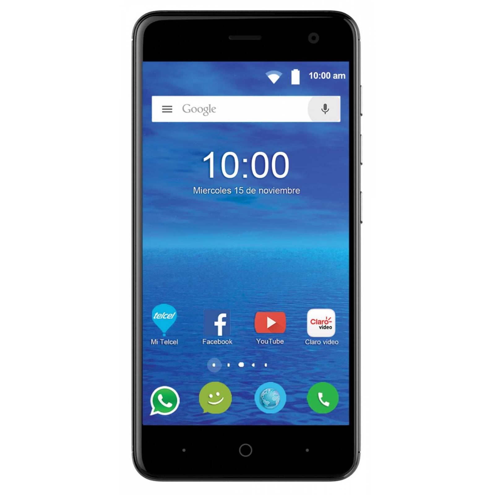 Celular ZTE LTE BLADE V8Q NEGRO TELCEL