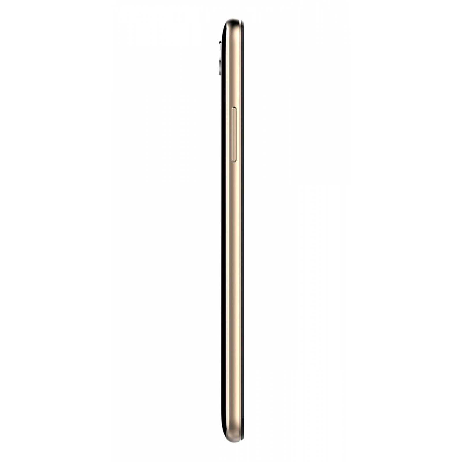 Celular M4TEL LTE SS4453-R M4 FEEL Color DORADO Telcel más Naked Crystal Case y audífonos DLX.