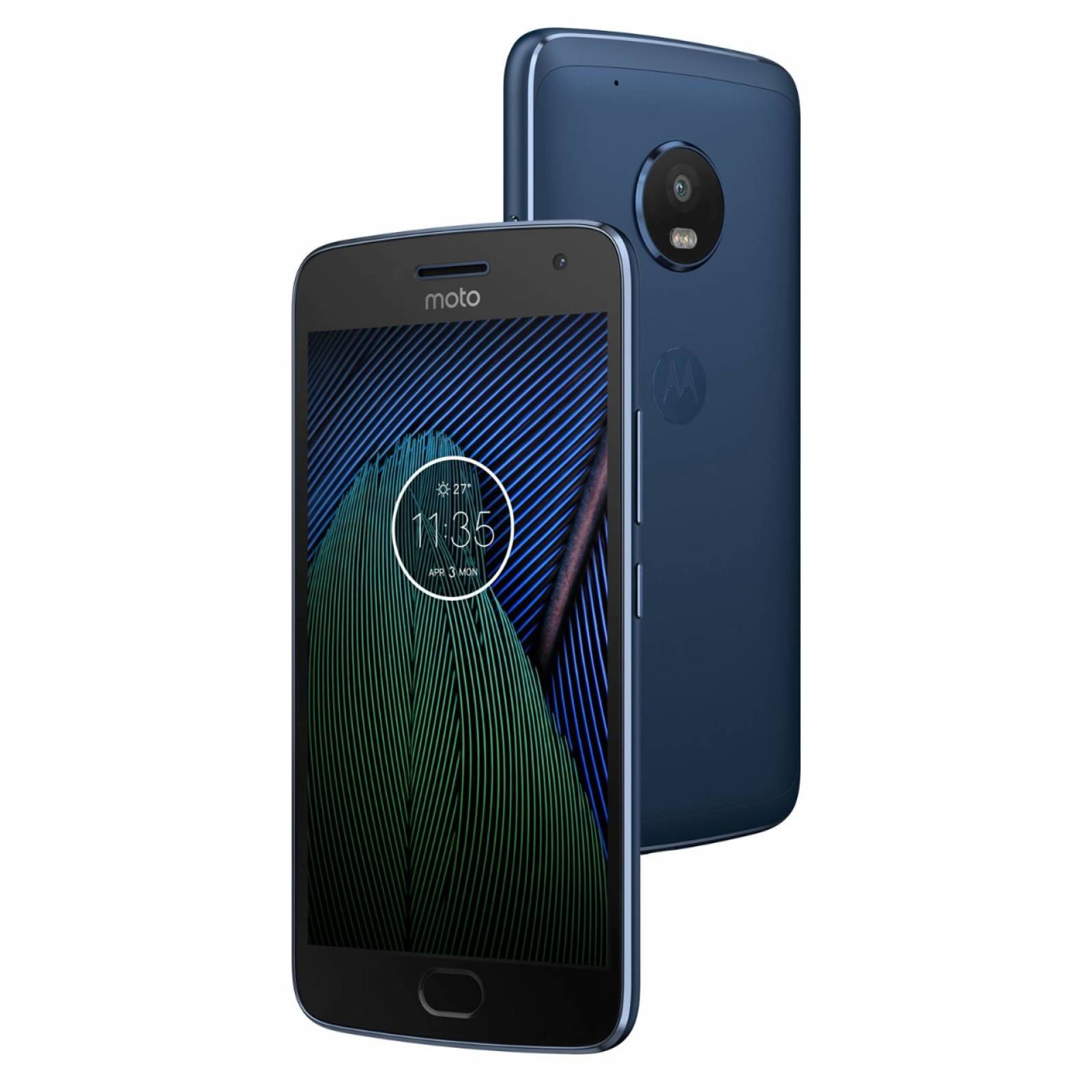 Celular MOTOROLA LTE XT1680 G5 PLUS Color AZUL Telcel