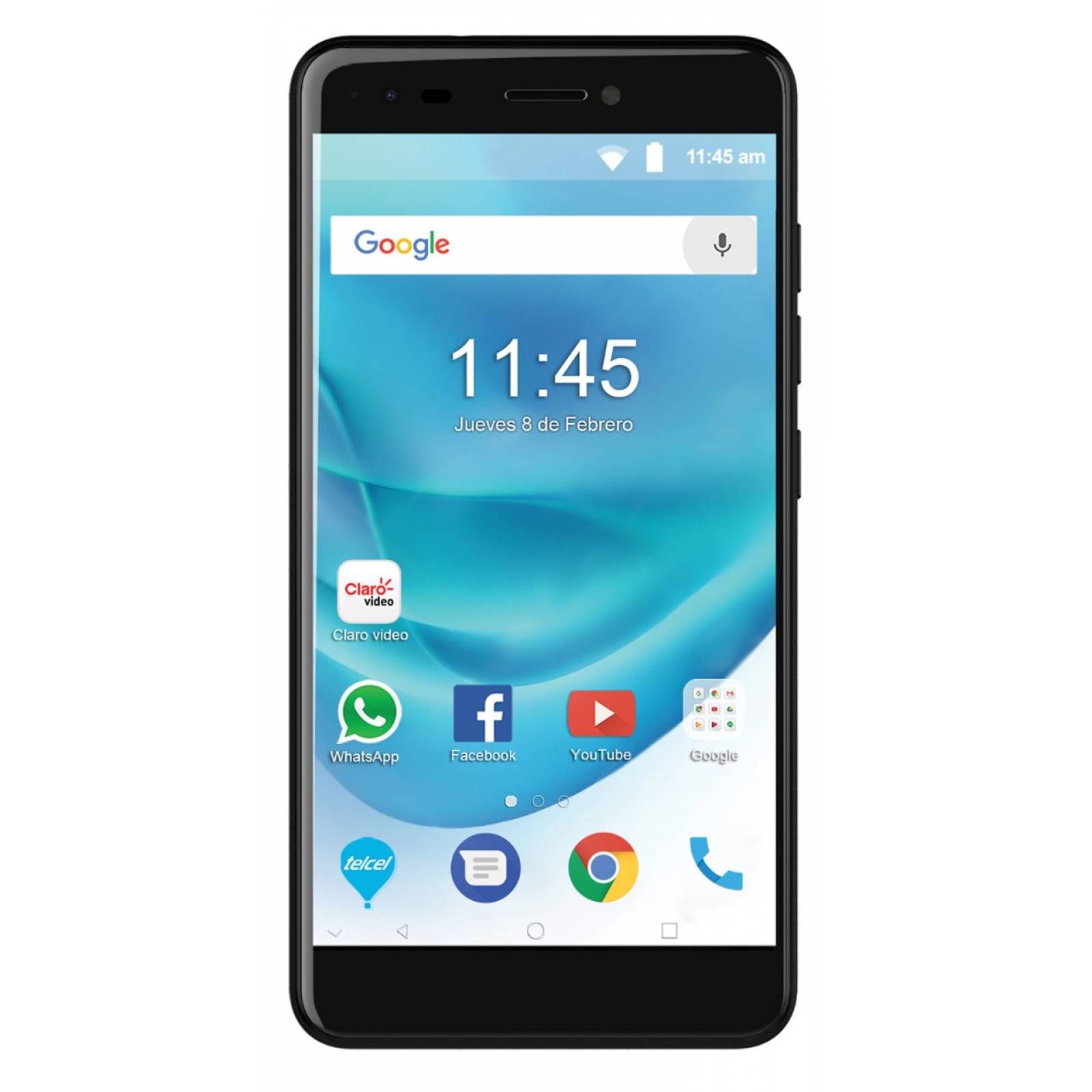 Celular ZTE 4G BLADE A6 MAX Color NEGRO Telcel