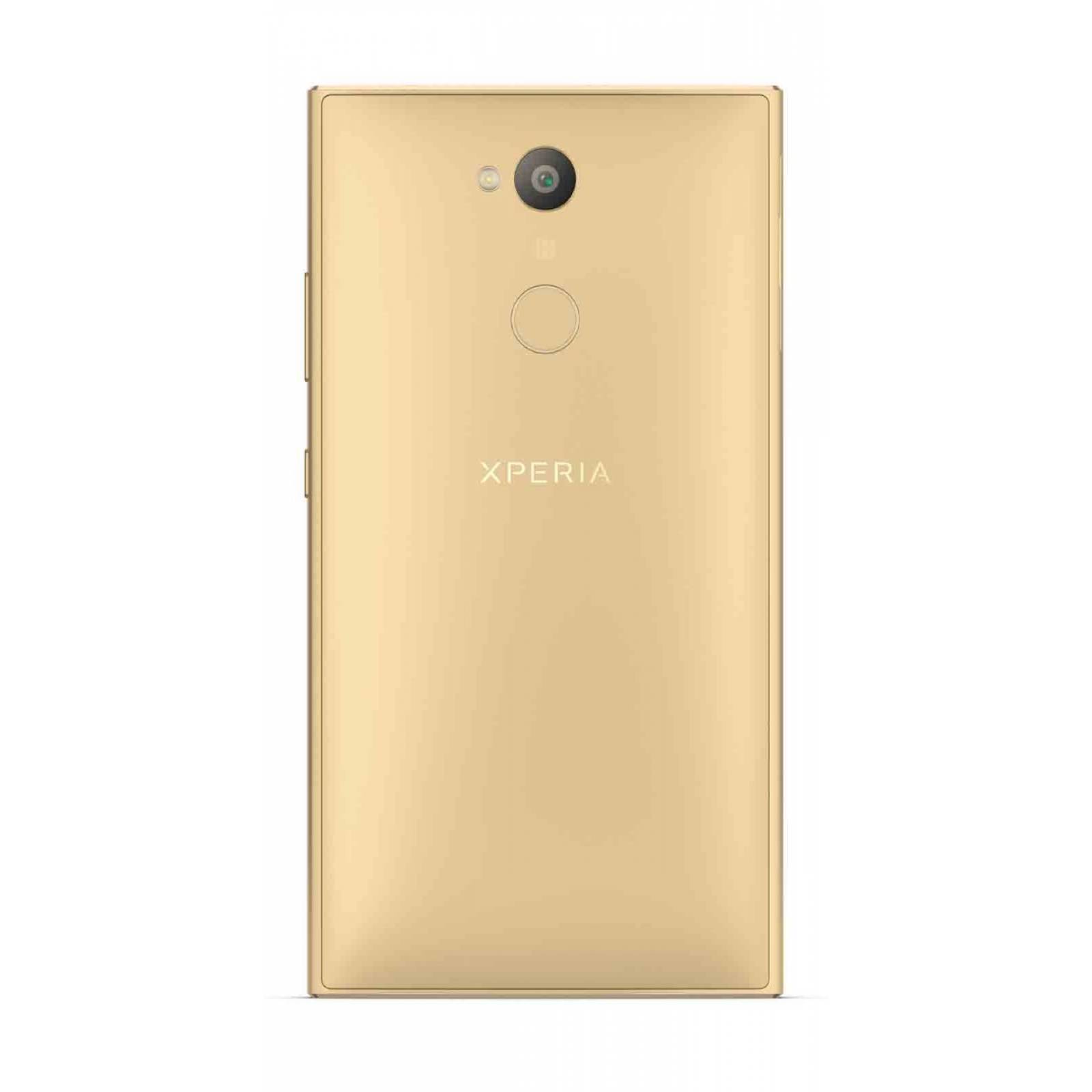 Celular SONY LTE H3321 XPERIA L2 Color DORADO Telcel, más soporte magnético triangular