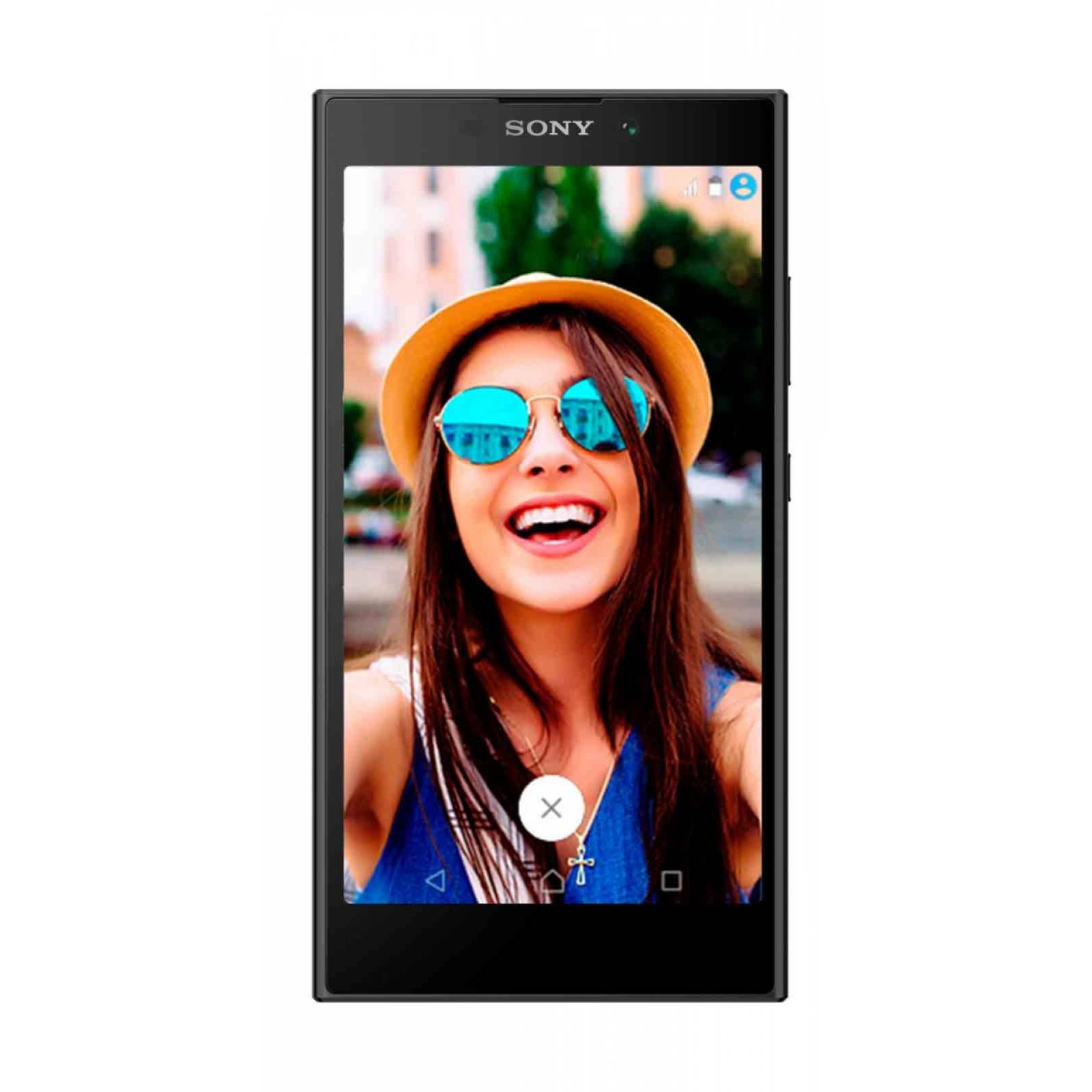 Celular SONY LTE H3321 XPERIA L2 Color NEGRO Telcel, más soporte magnético redondo