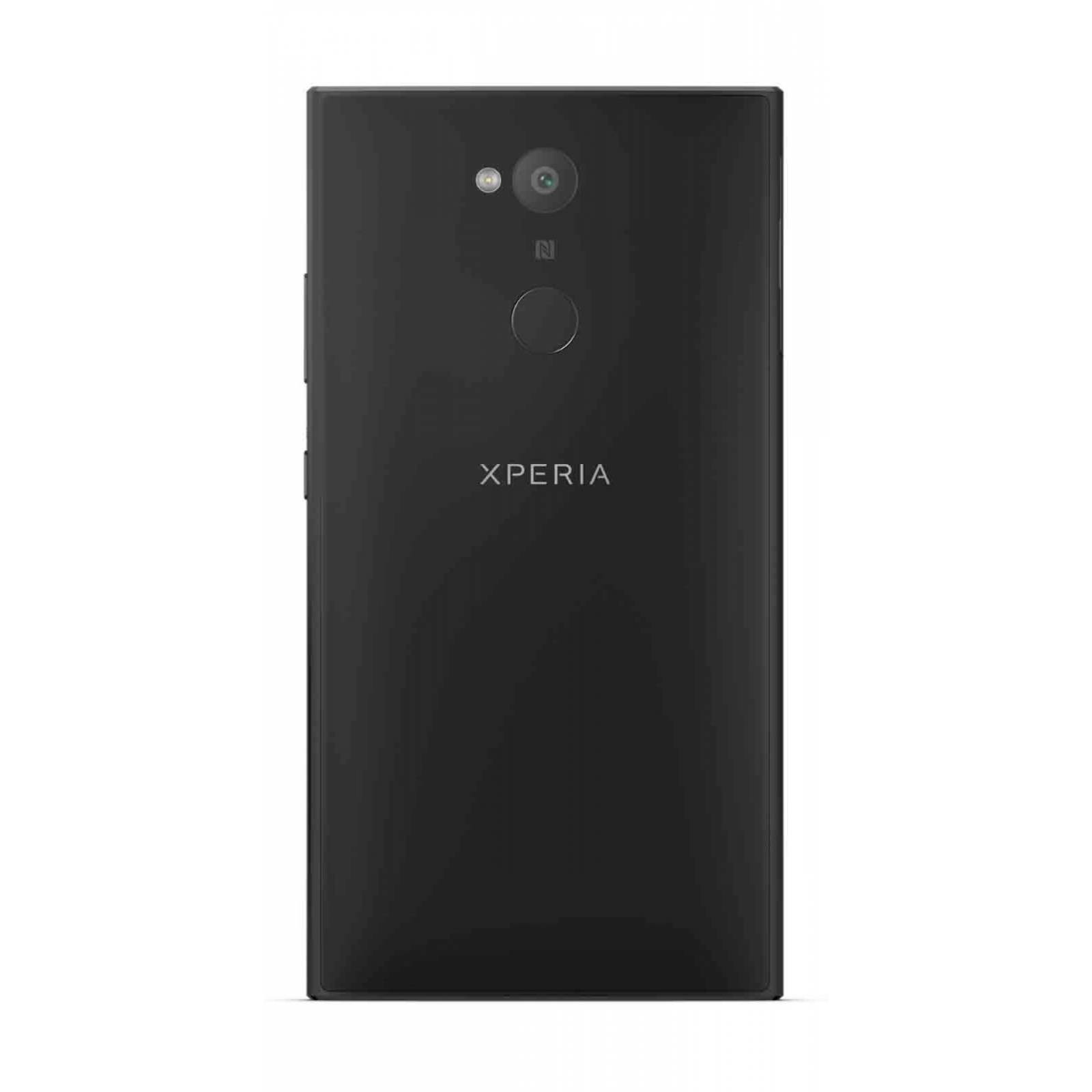 Celular SONY LTE H3321 XPERIA L2 Color NEGRO Telcel, más soporte magnético redondo