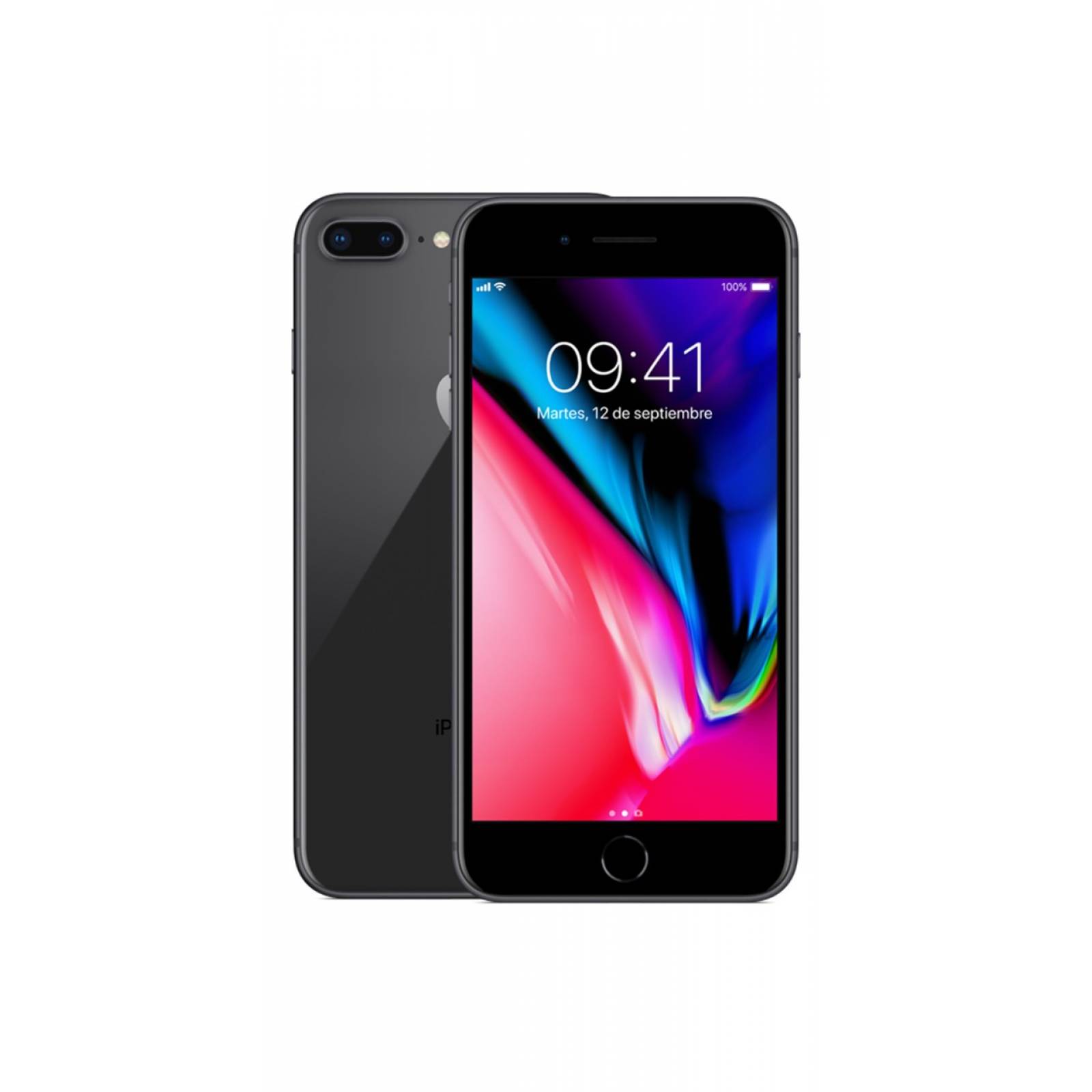Celular APPLE IPHONE 8 PLUS Color GRIS ESPACIAL 64GB Telcel