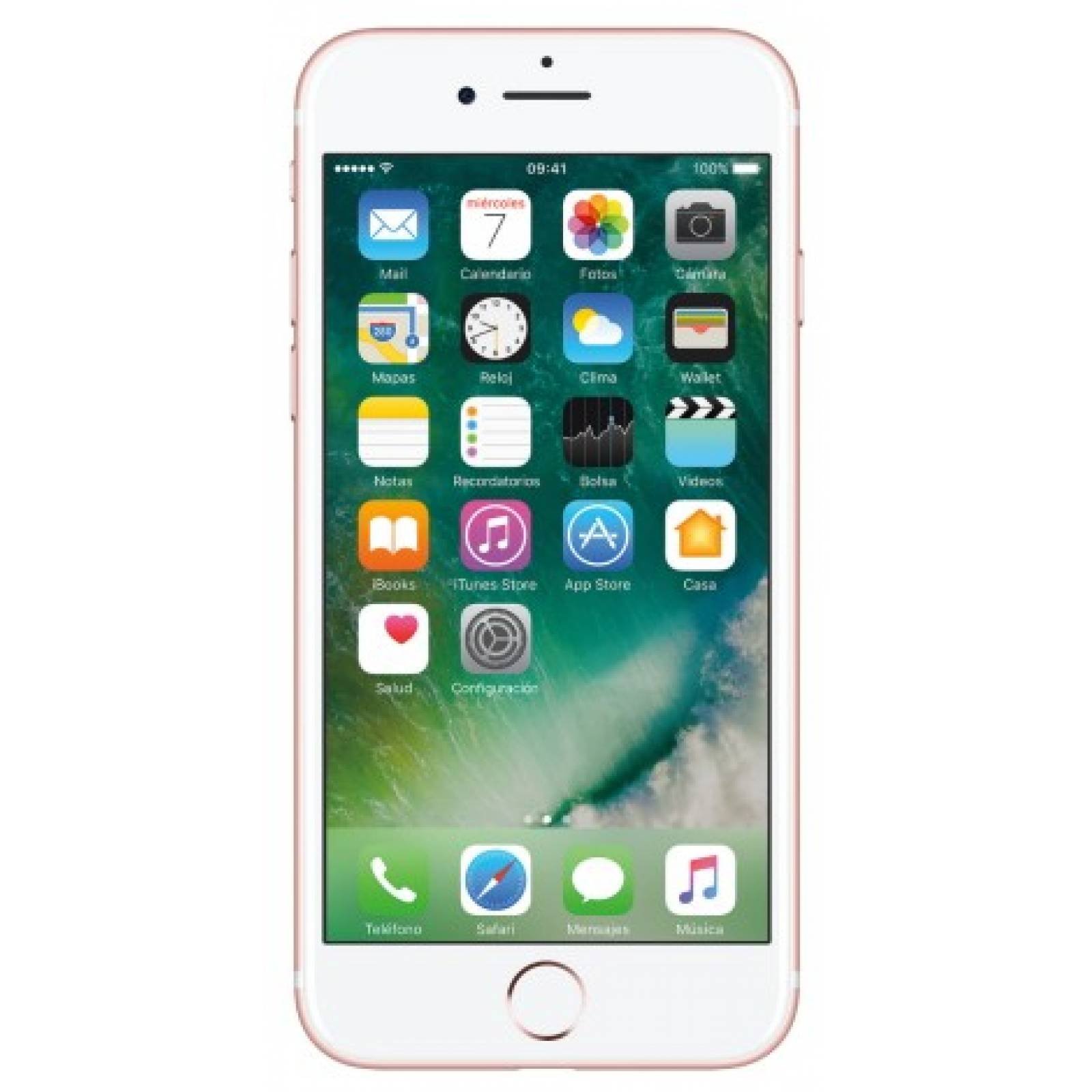 Celular APPLE IPHONE 7 Color ROSE GOLD (ROSA DORADO) 128GB Telcel