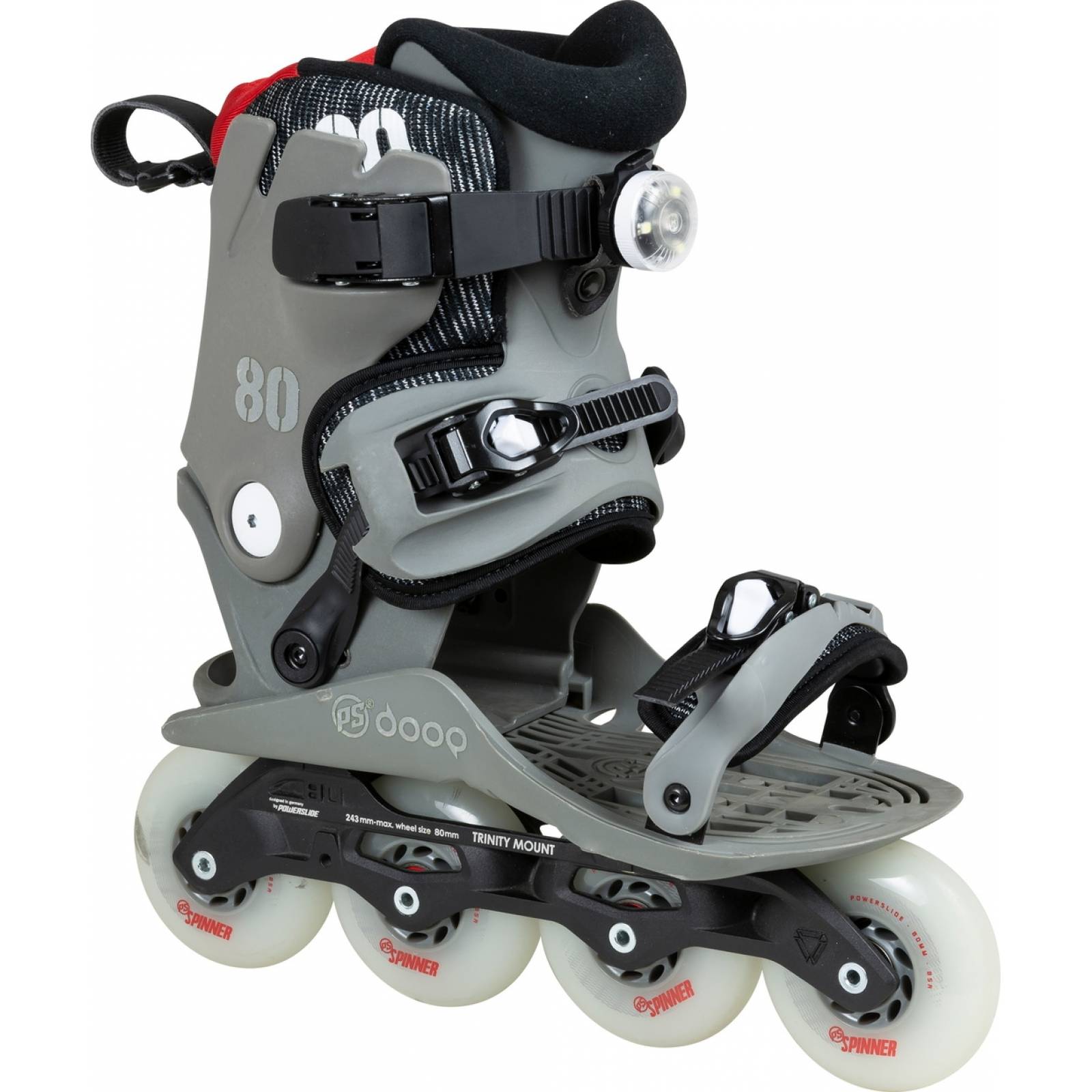 Patines Doop Swift Trinity 80-Utilízalo con tus calzado