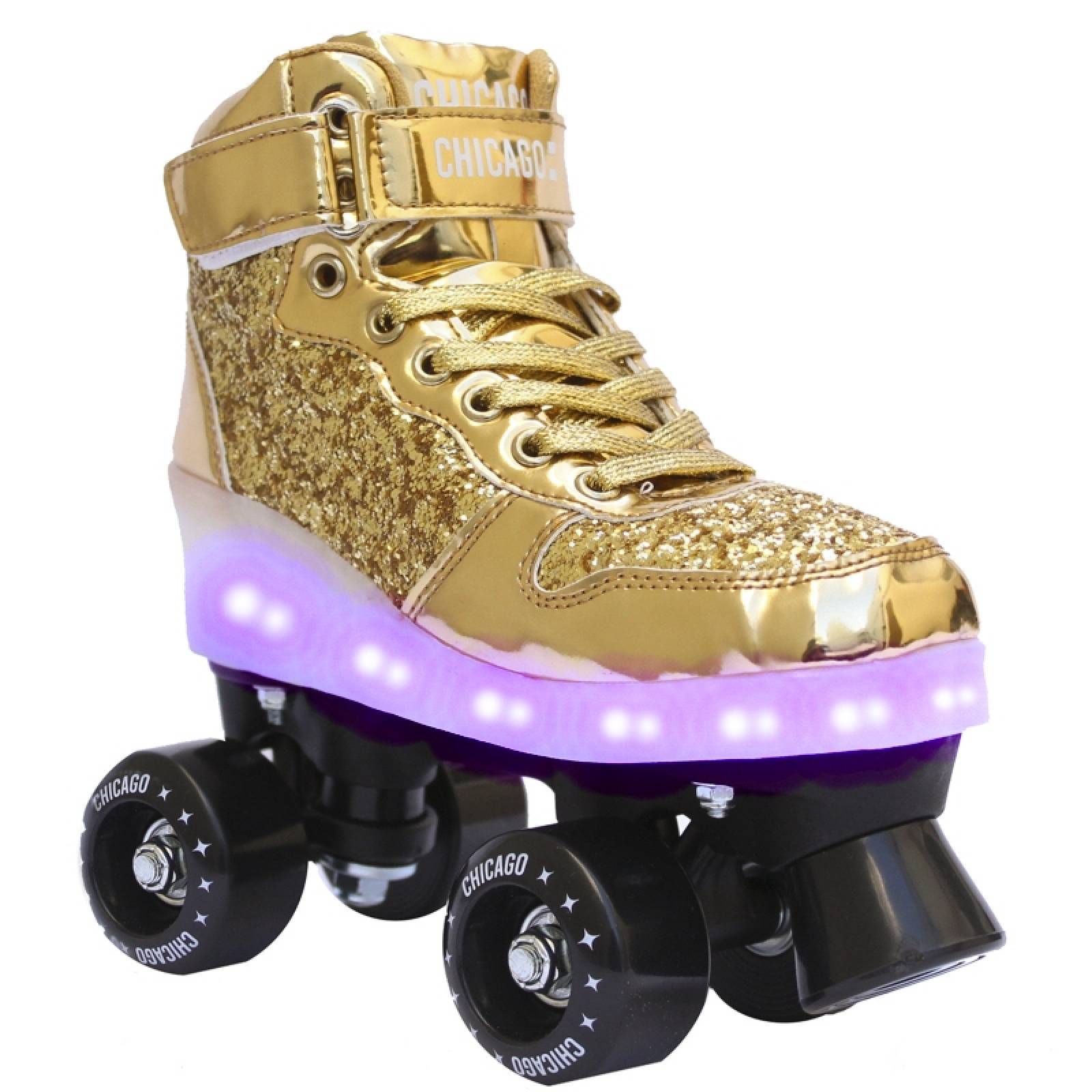Patines Chicago Shiny Originales Dorado