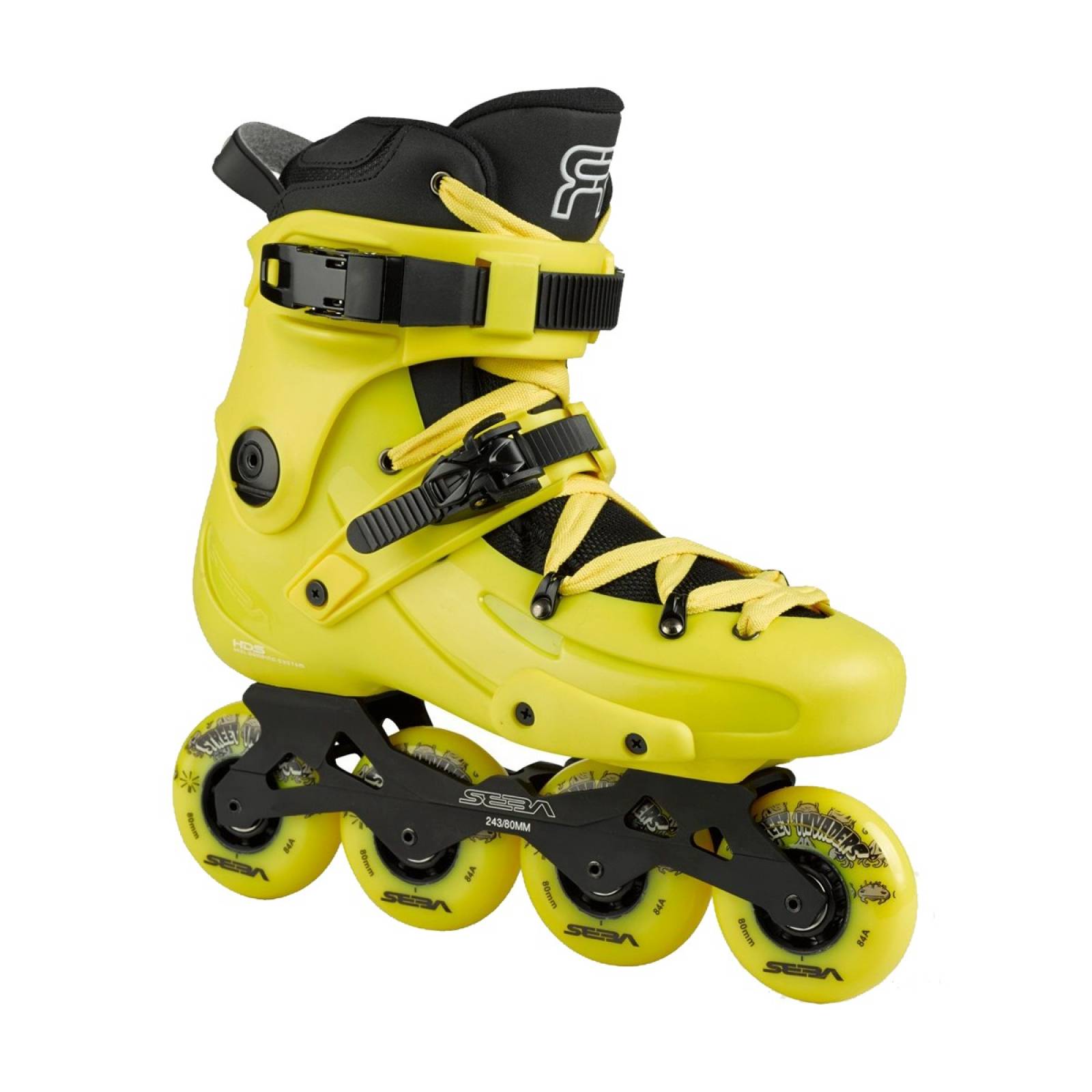 Patines SEBA FR1 80 Yellow