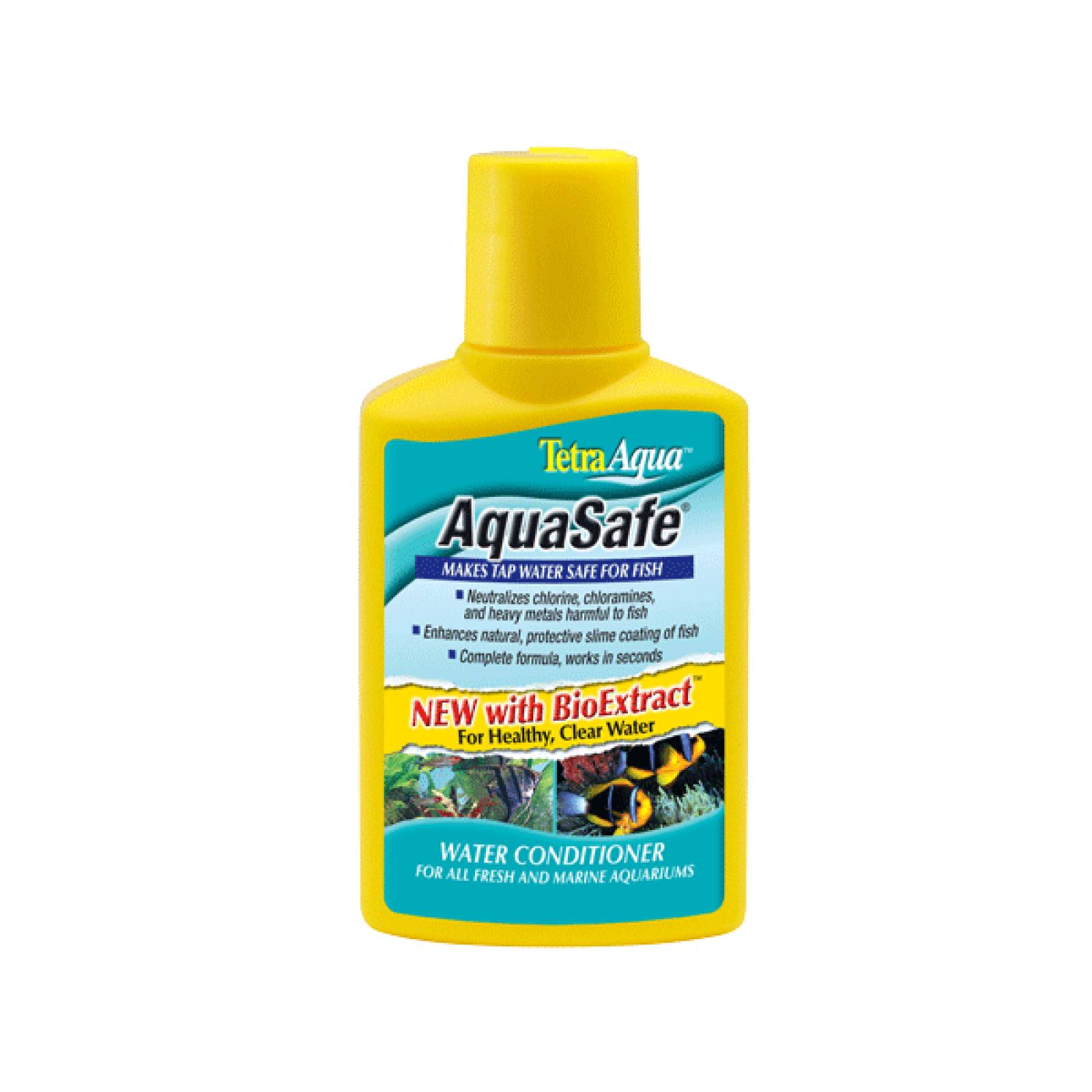 Acondicionador Agua Acuario Pecera AQUASAFE 100 ML Tetra.