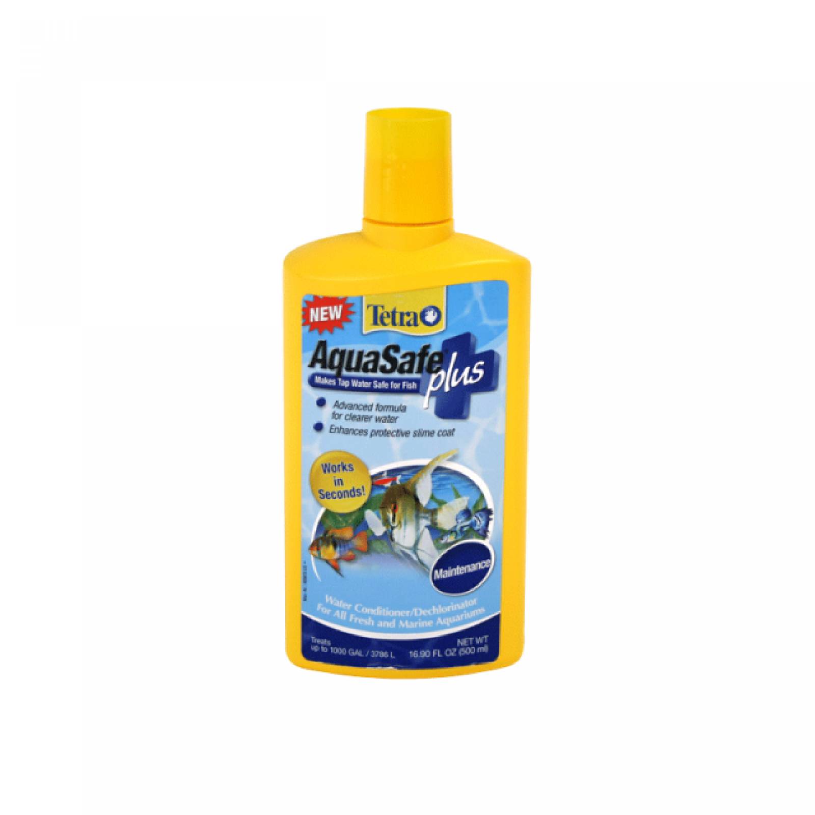 Acondicionador Agua Pecera Acuario AQUASAFE 500ml Tetra