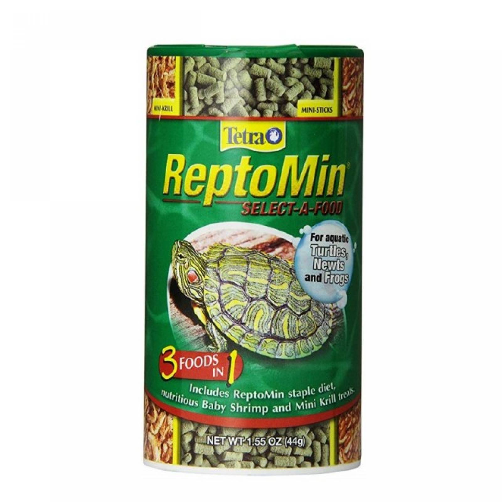 Alimento Tortuga Rana REPTOMIN SELECT-A-FOOD 44gr Tetra.